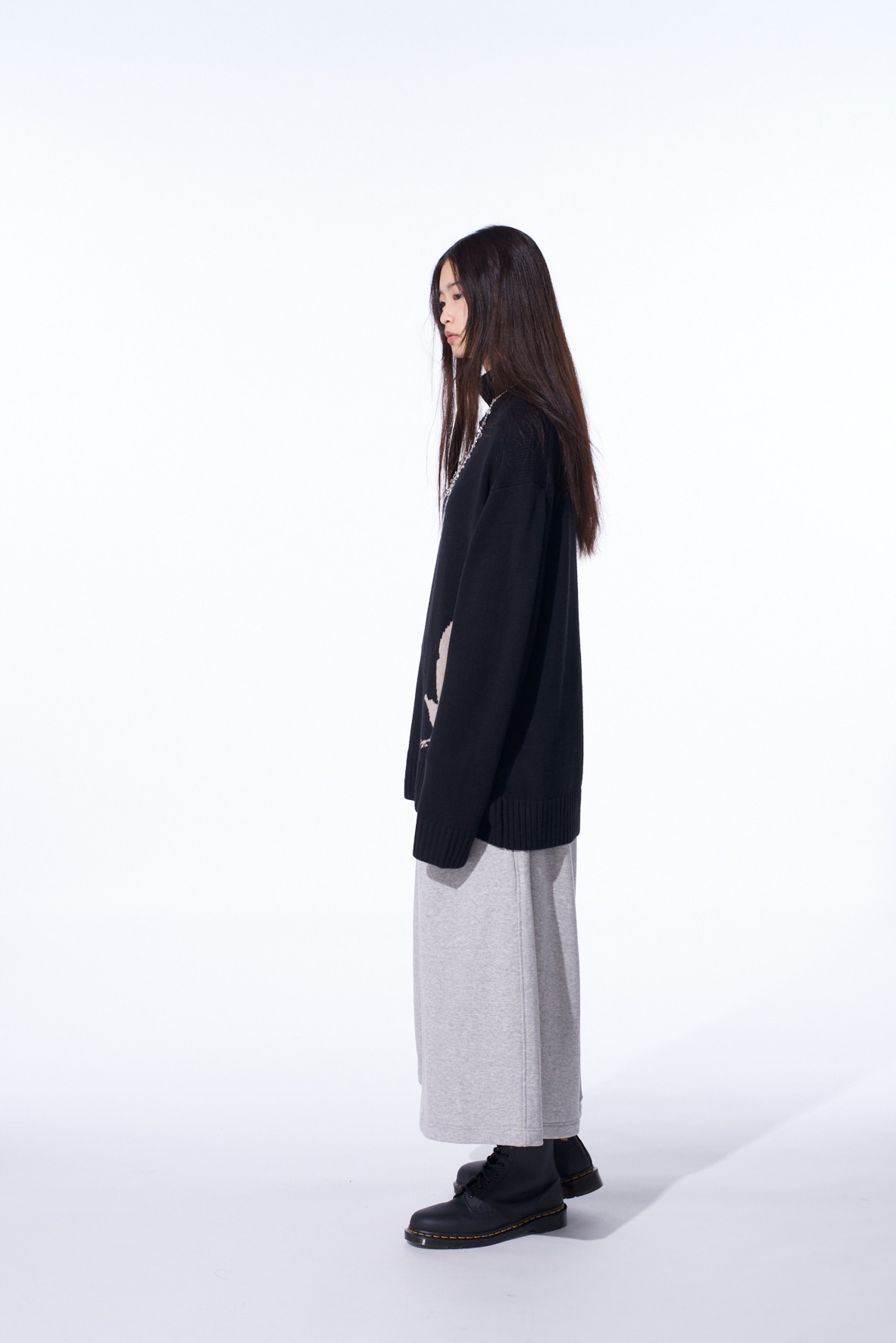 FRENCH TERRY CULOTTE PANTS