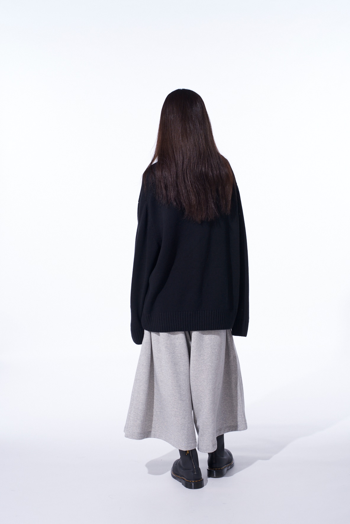 FRENCH TERRY CULOTTE PANTS