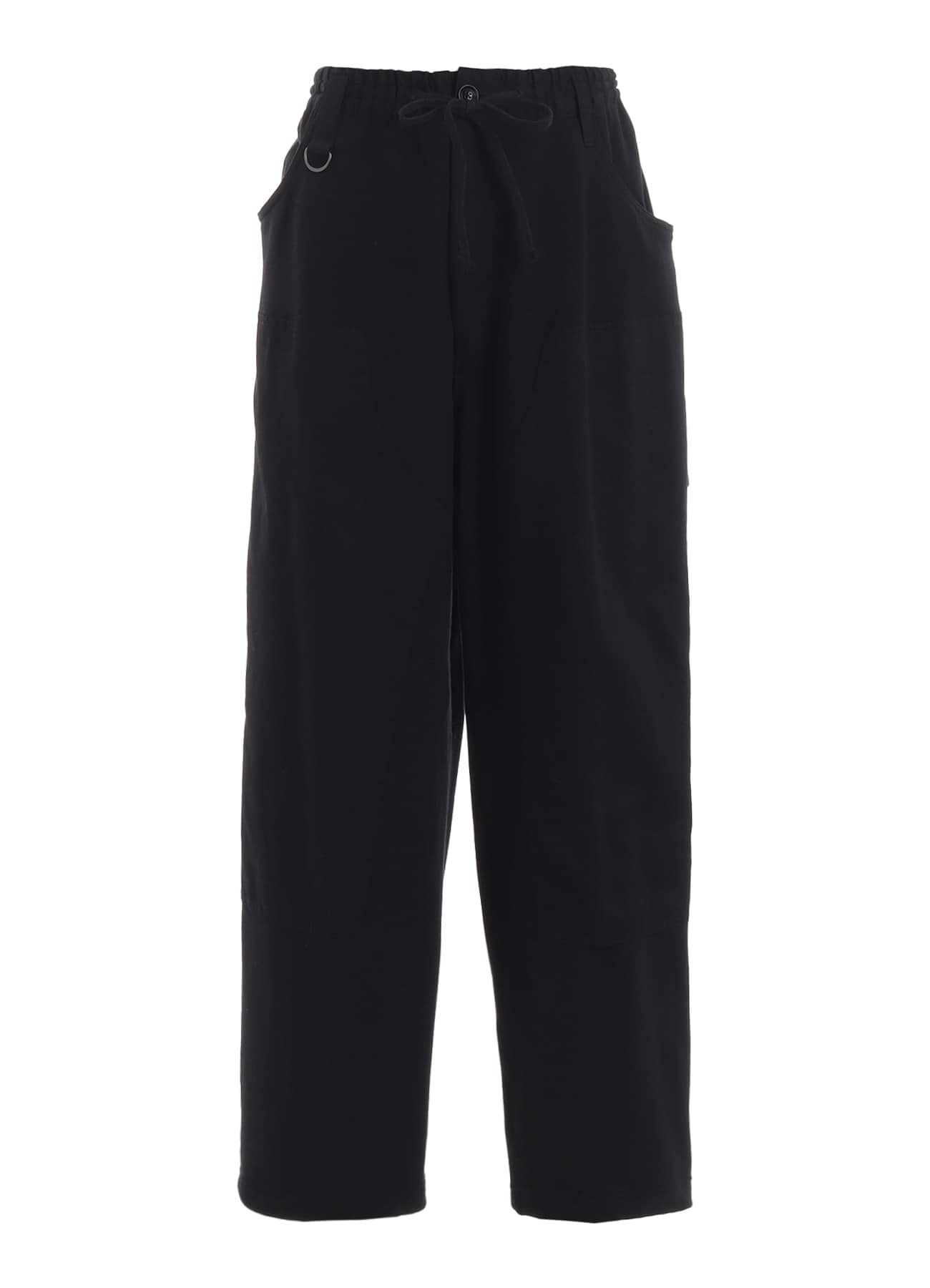 TWILL TERRY MIX DOUBLE-KNEE SWEATPANTS