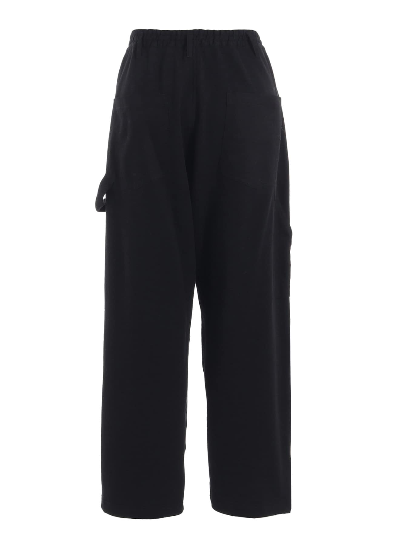 TWILL TERRY MIX DOUBLE-KNEE SWEATPANTS