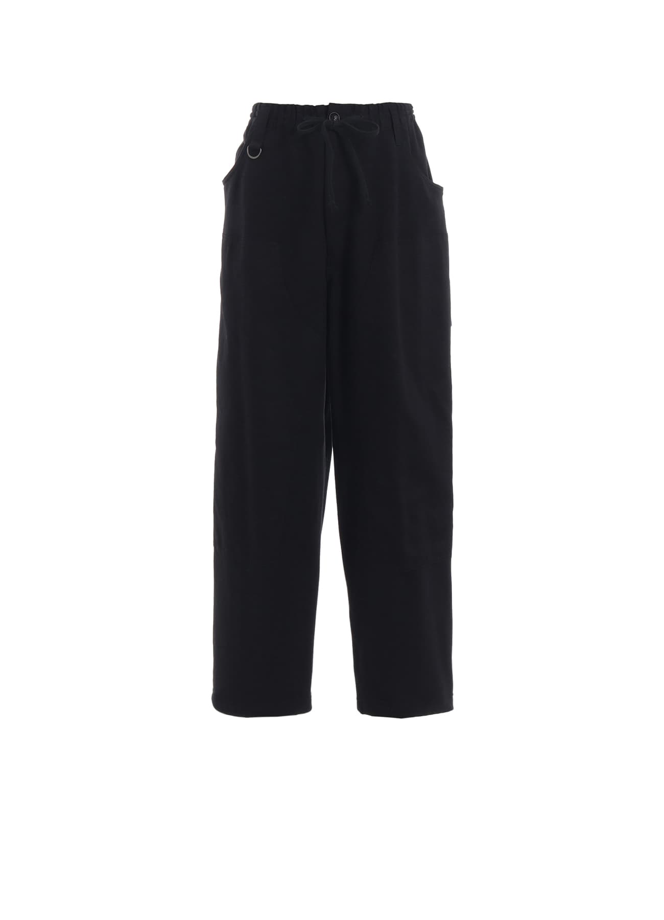 TWILL TERRY MIX DOUBLE-KNEE SWEATPANTS