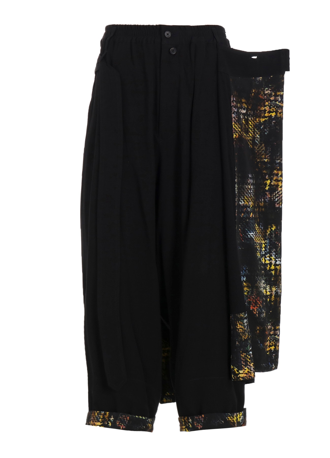 HIDDEN YELLOW INKGLEN WRAP PANTS