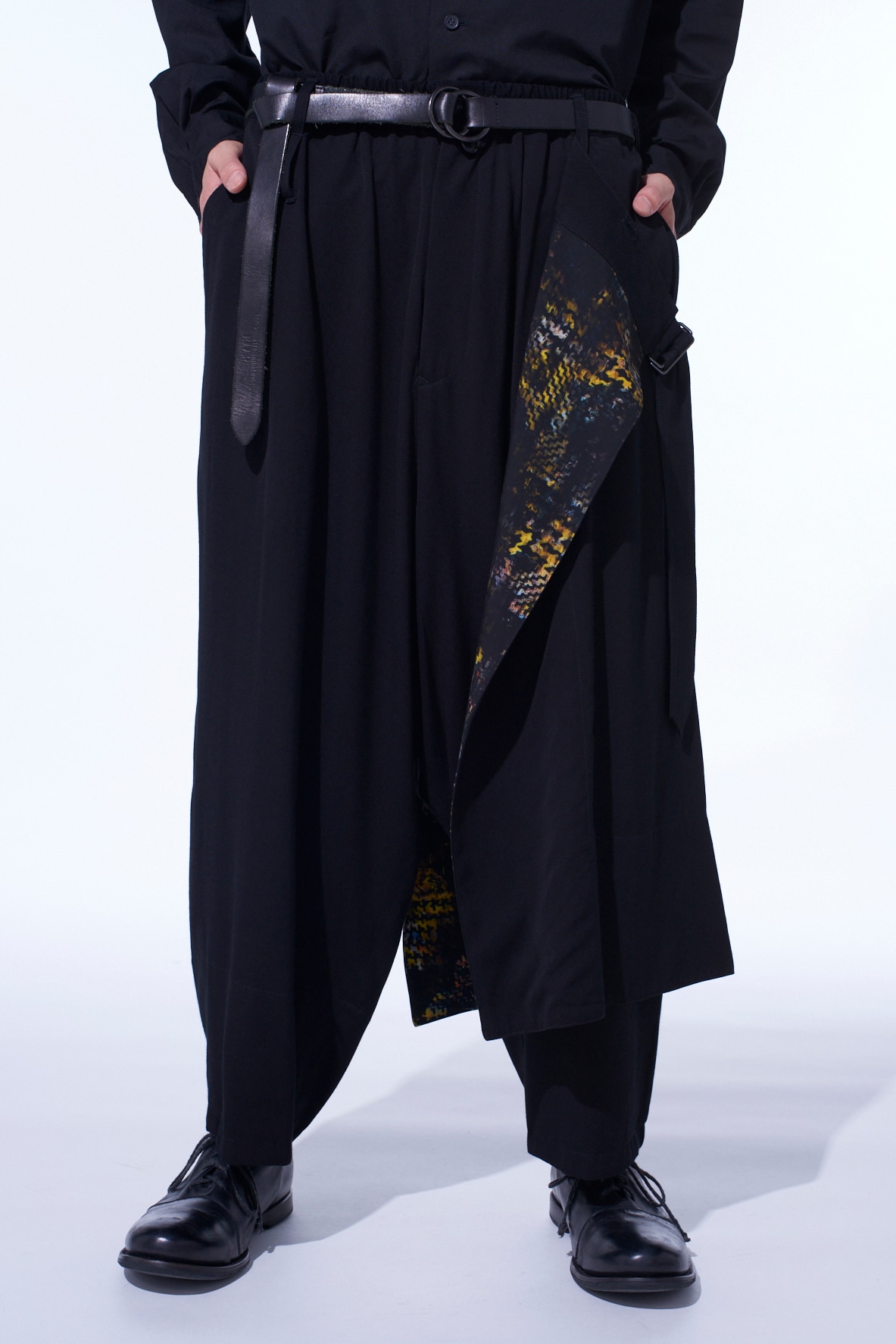 HIDDEN YELLOW INKGLEN WRAP PANTS