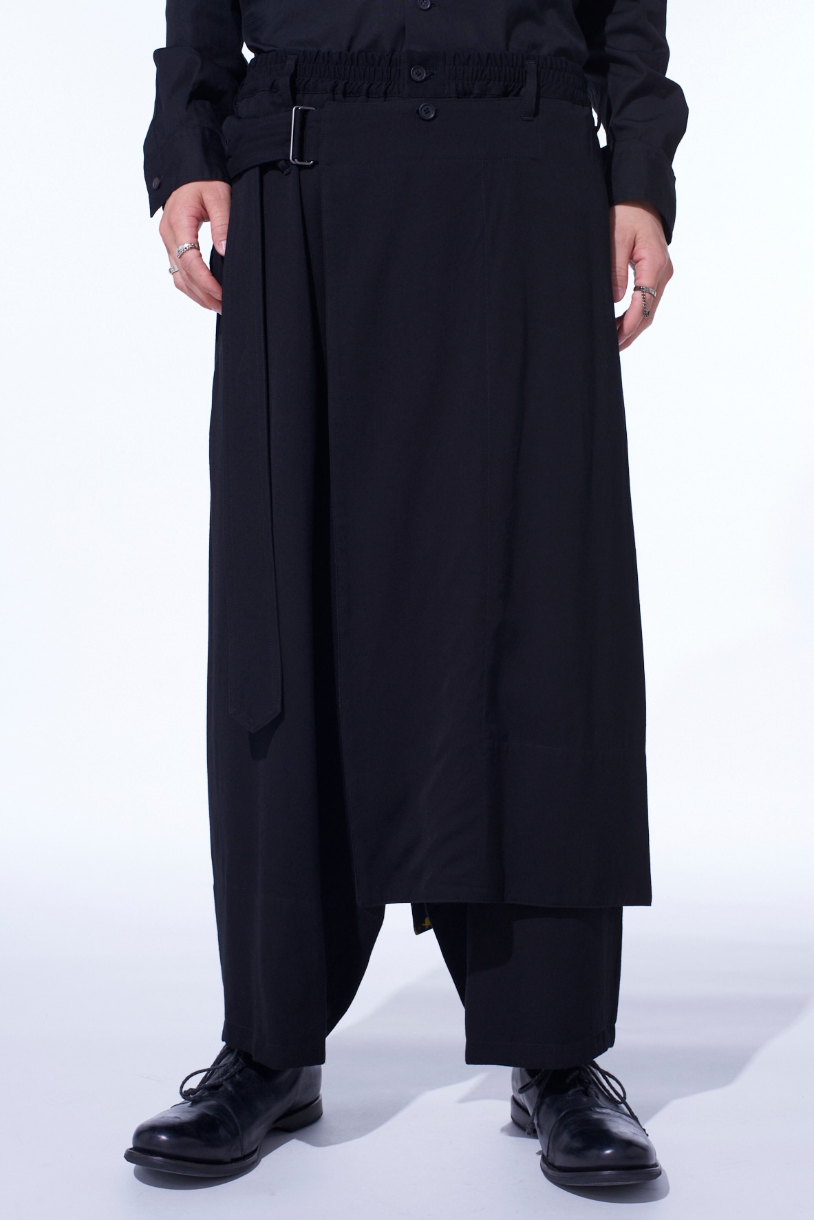 HIDDEN YELLOW INKGLEN WRAP PANTS