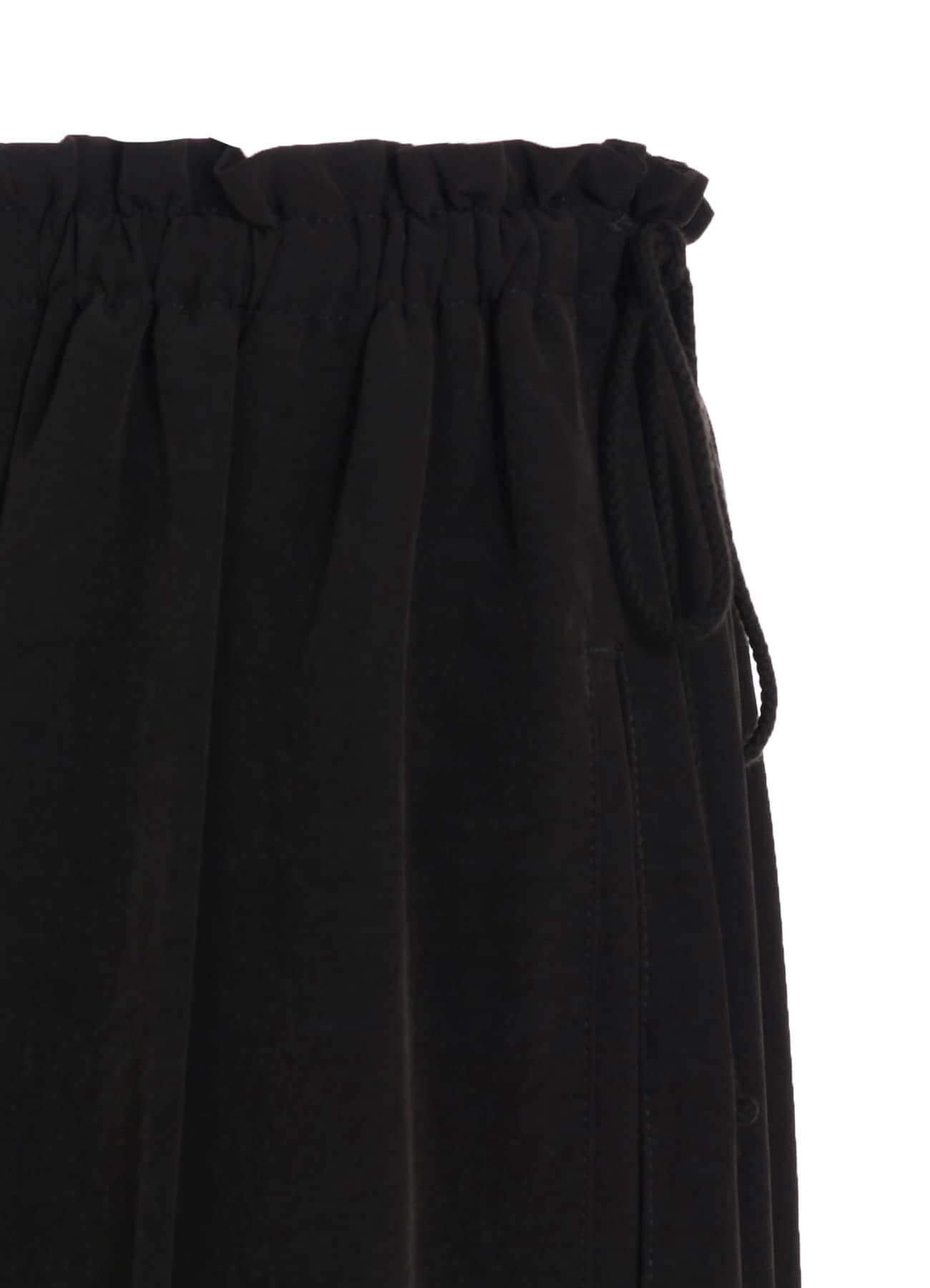 CREPE de CHINE SHIRRING DRAPE SKIRT