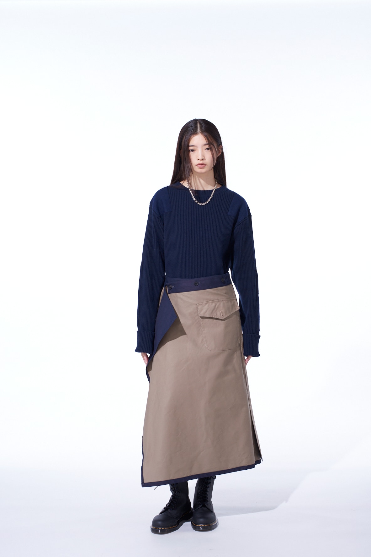 MOLESKIN REVERSIBLE SKIRT