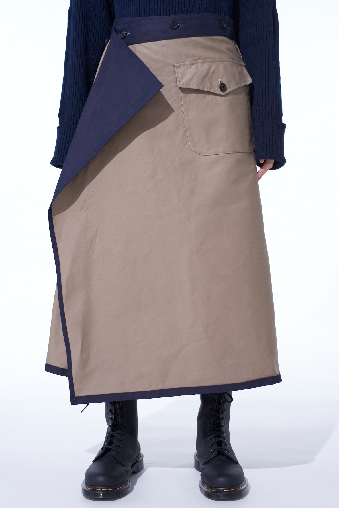 MOLESKIN REVERSIBLE SKIRT