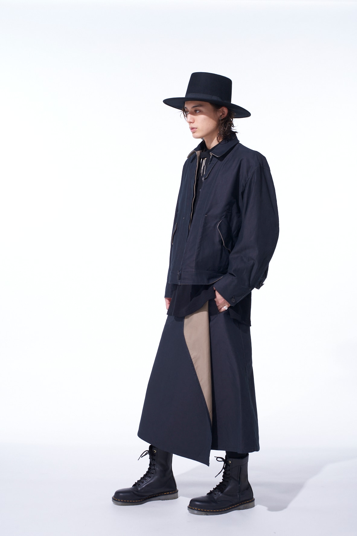 MOLESKIN REVERSIBLE SKIRT