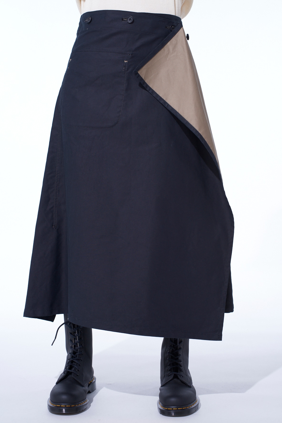 MOLESKIN REVERSIBLE SKIRT