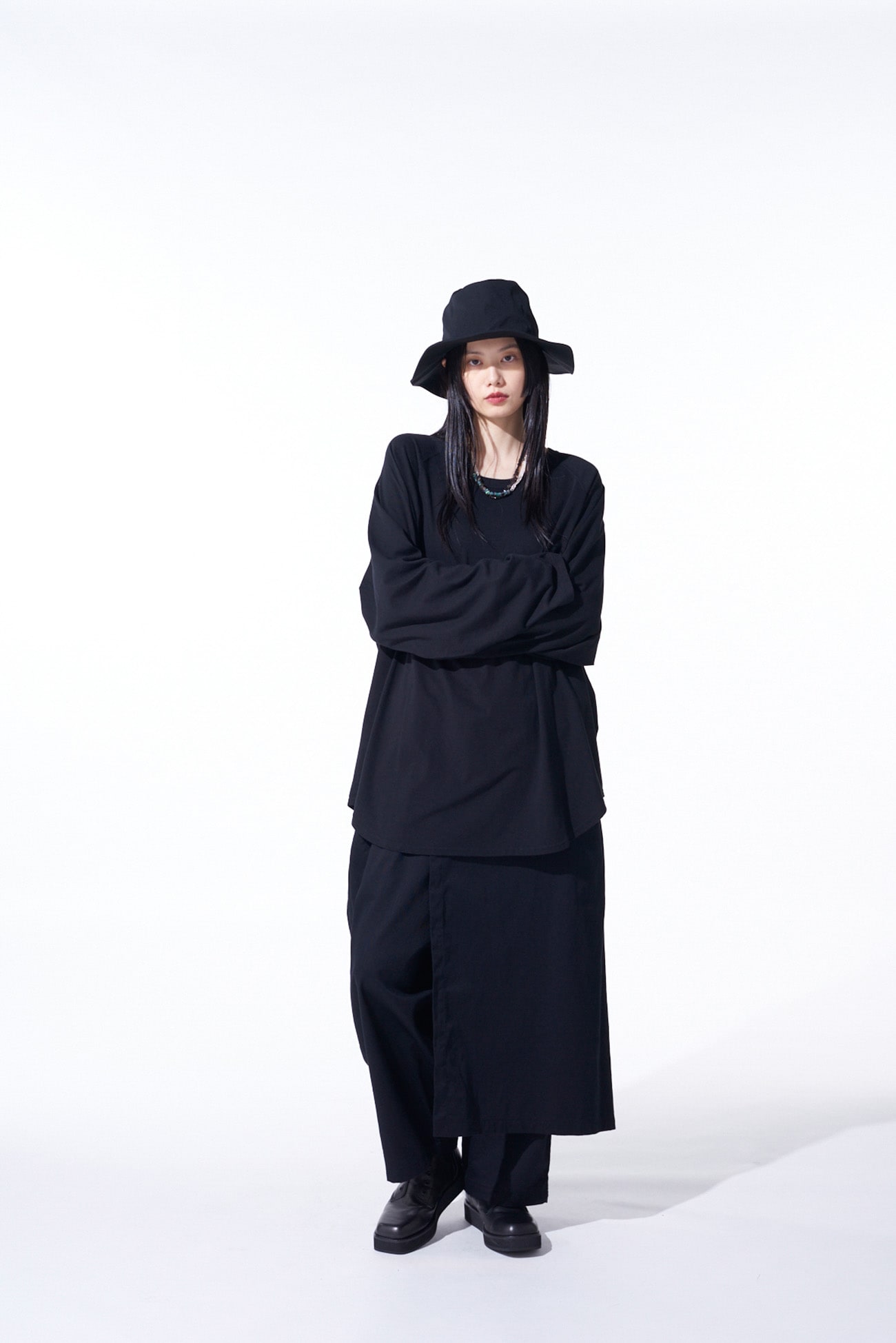 30/COTTON JERSEY OVERSIZED RAGLAN SLEEVE T-SHIRT