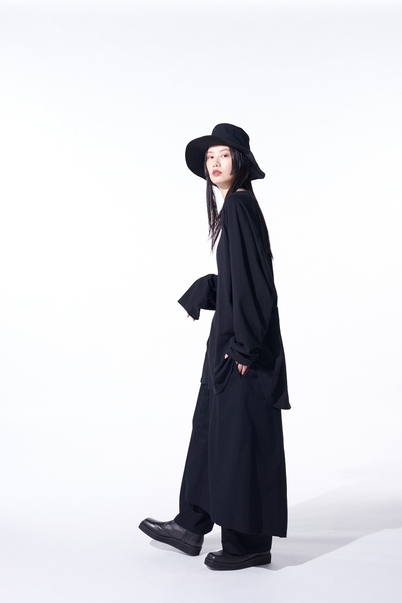 30/COTTON JERSEY OVERSIZED RAGLAN SLEEVE T-SHIRT