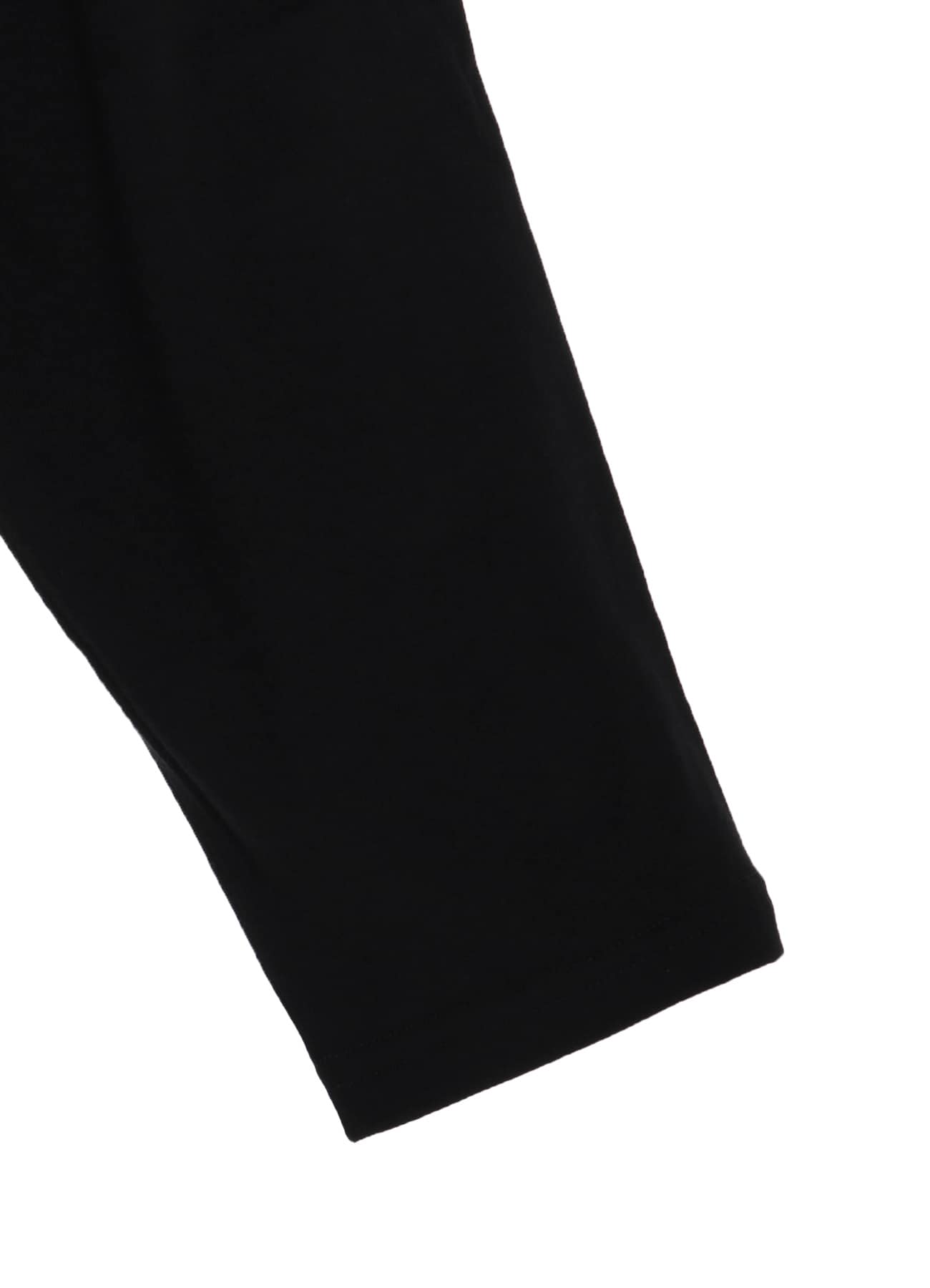30/COTTON JERSEY LAYERED FRONT TURTLENECK LONG T-SHIRT