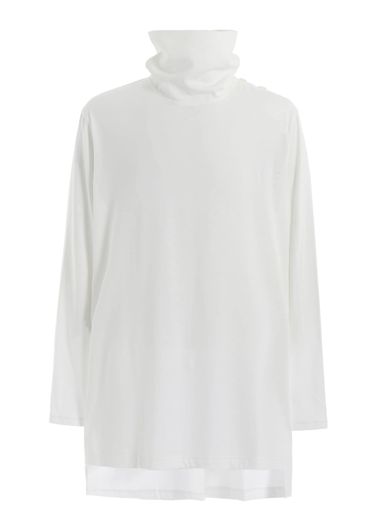 30/COTTON JERSEY TURTLENECK T-SHIRT