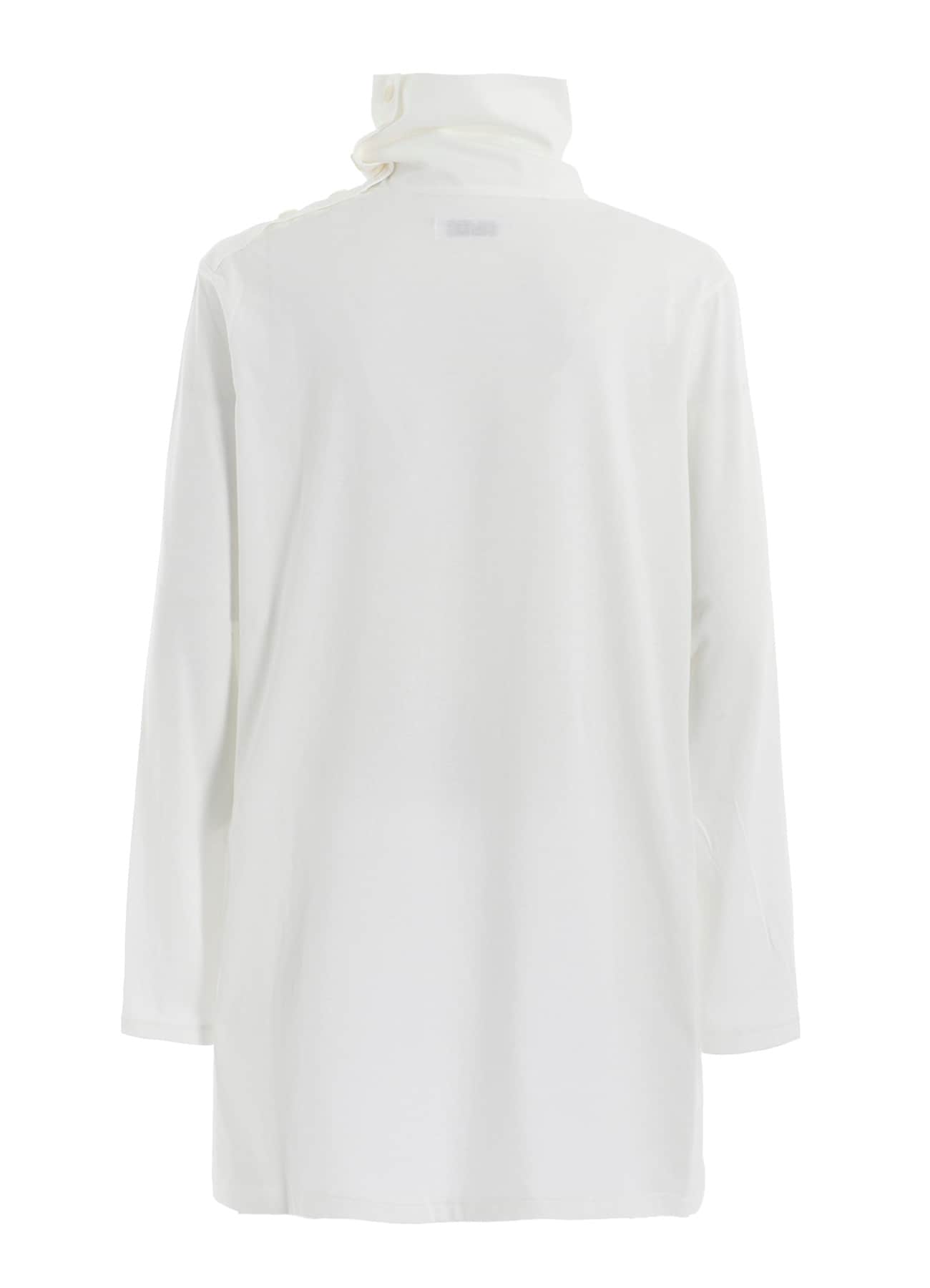 30/COTTON JERSEY TURTLENECK T-SHIRT