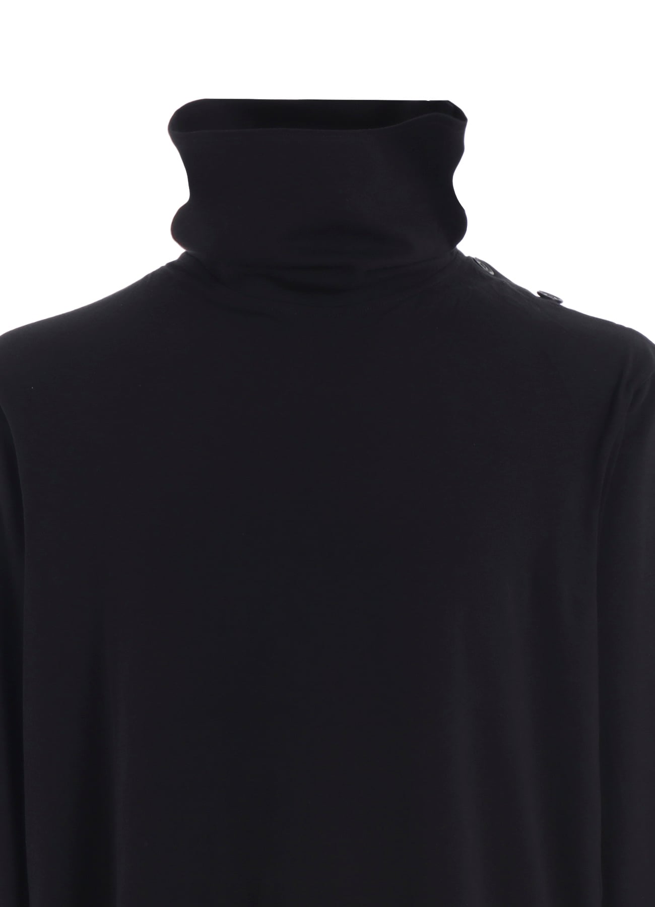 30/COTTON JERSEY TURTLENECK T-SHIRT