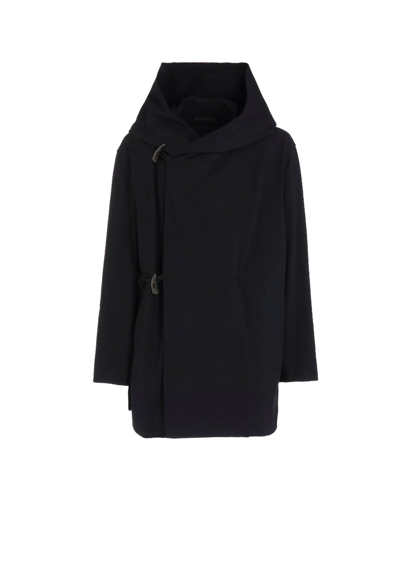 COTTON JERSEY TOGGLE DOUBLE ROBE
