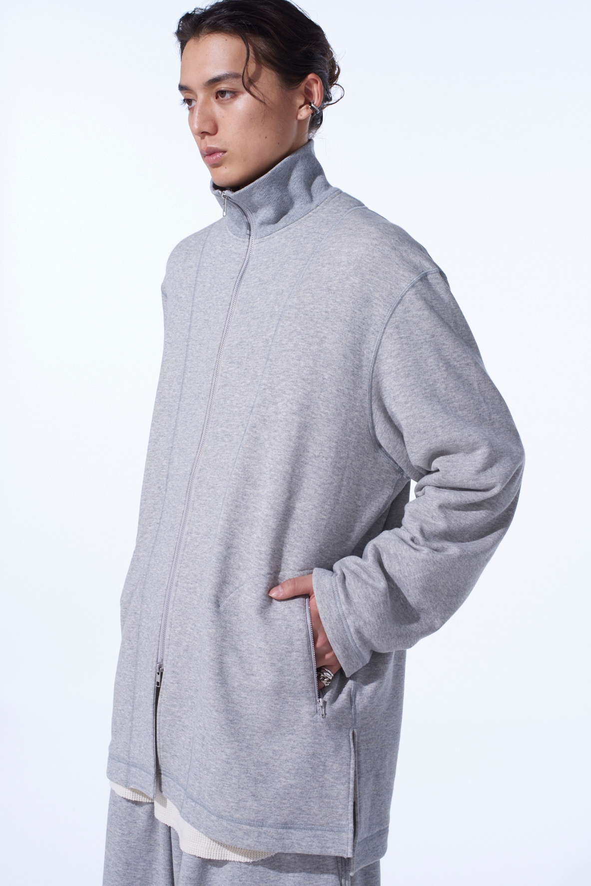 FRENCH TERRY TRACK JACKET