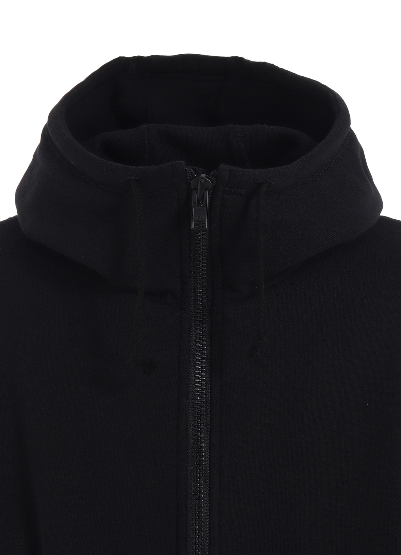 TWILL TERRY MIX ZIP-UP HOODIE WITH UTILITY SLEEVE POCKET