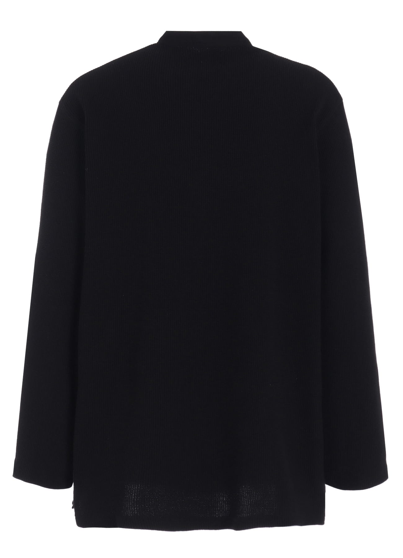 16/THERMAL WAFFLE COMBINATON STAND COLLAR T-SHIRT