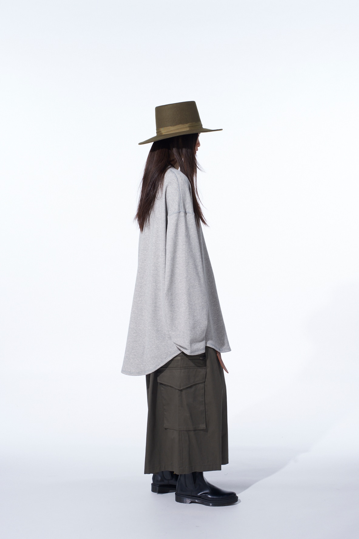 FRENCH TERRY LONG T-SHIRT
