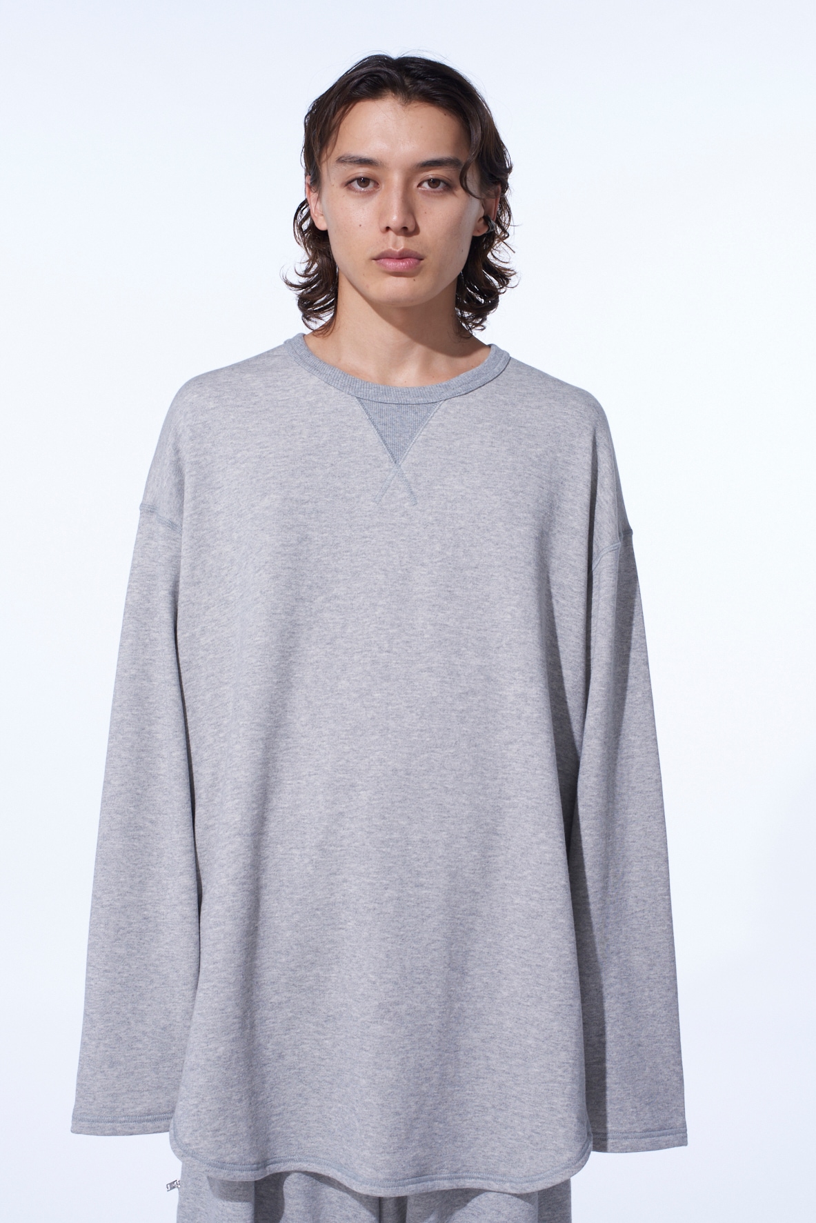 FRENCH TERRY LONG T-SHIRT