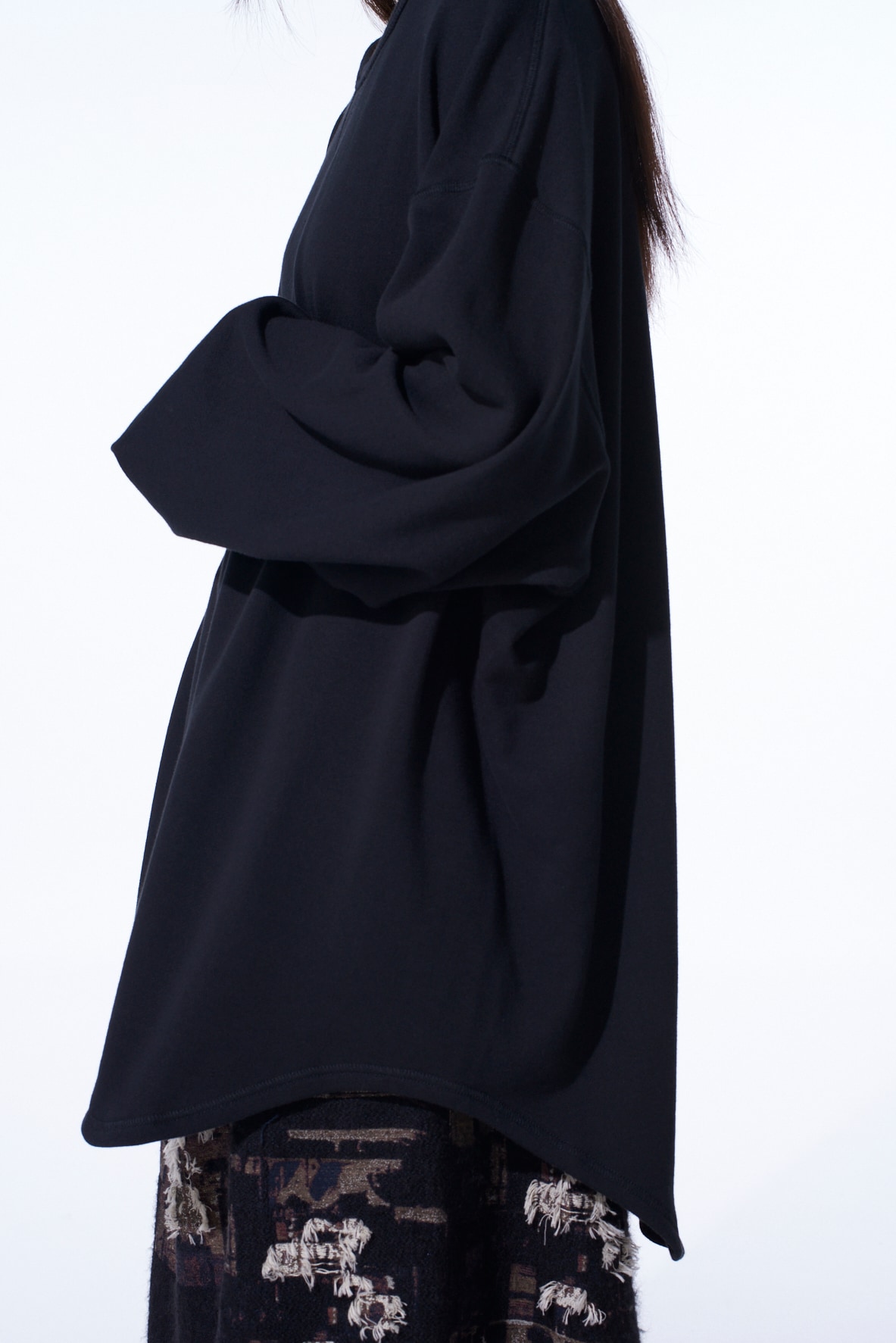 FRENCH TERRY LONG T-SHIRT