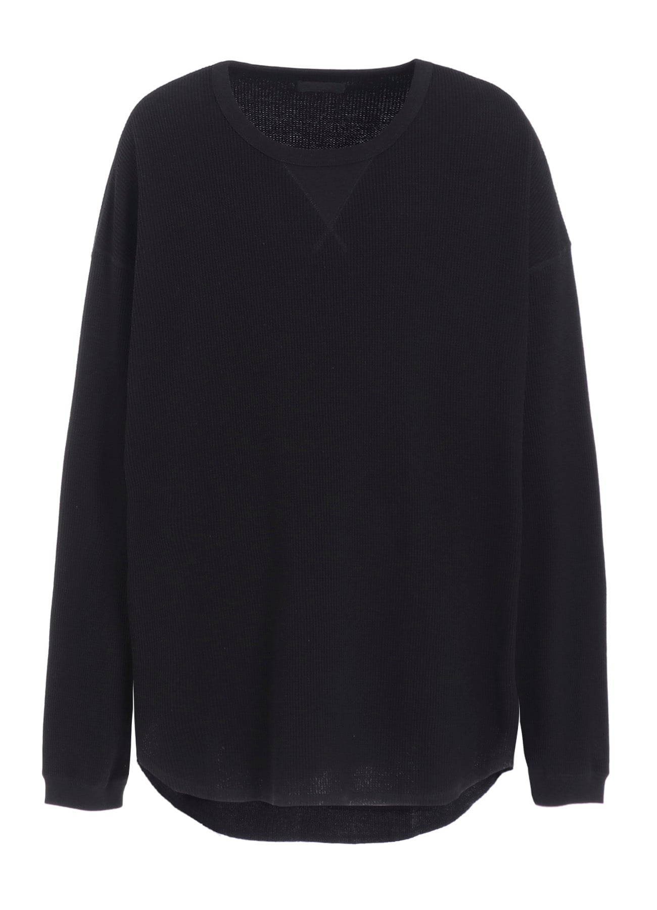 16/THERMAL WAFFLE GUSSET OVERSIZED T-SHIRT