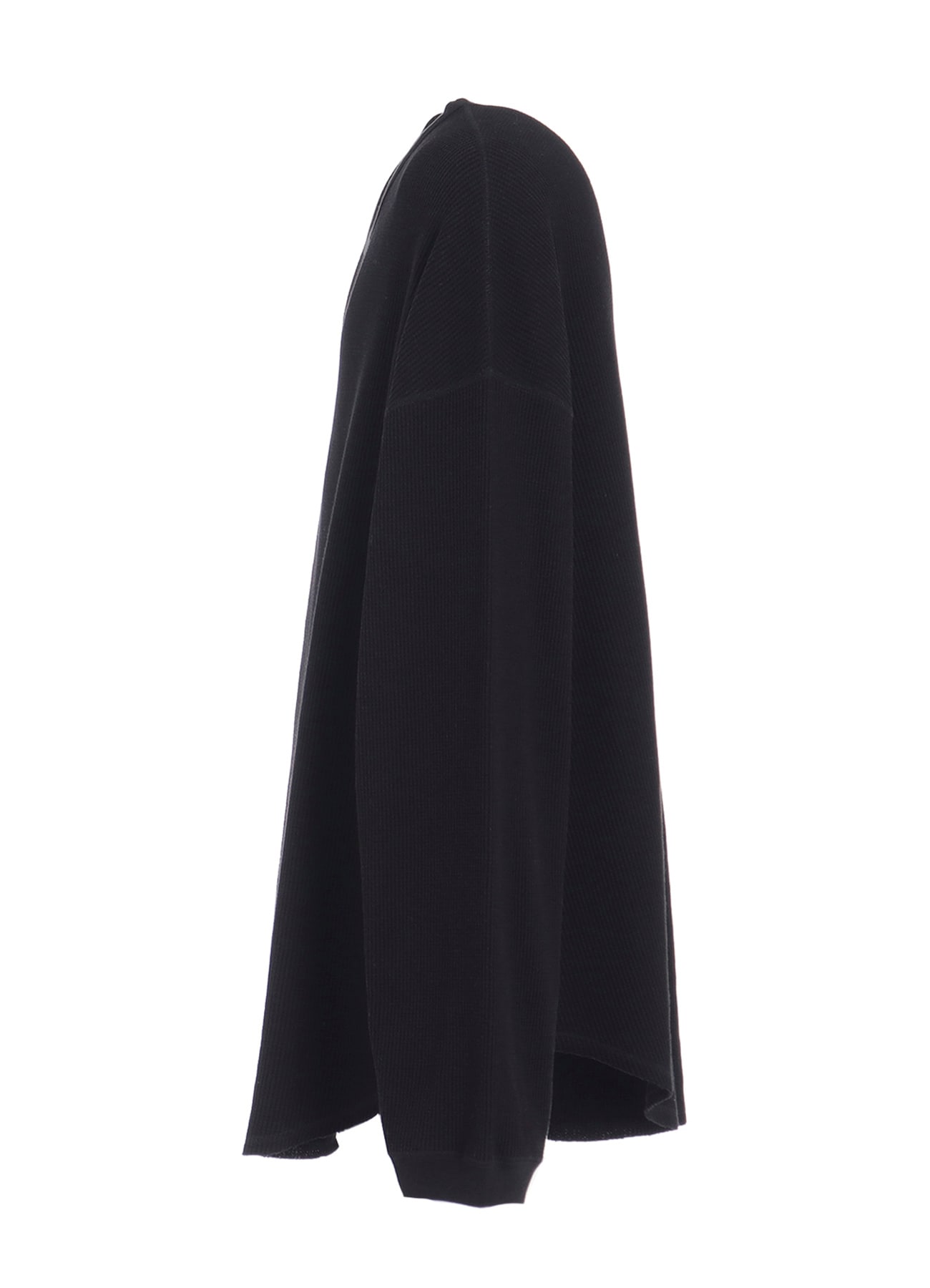16/THERMAL WAFFLE GUSSET OVERSIZED T-SHIRT