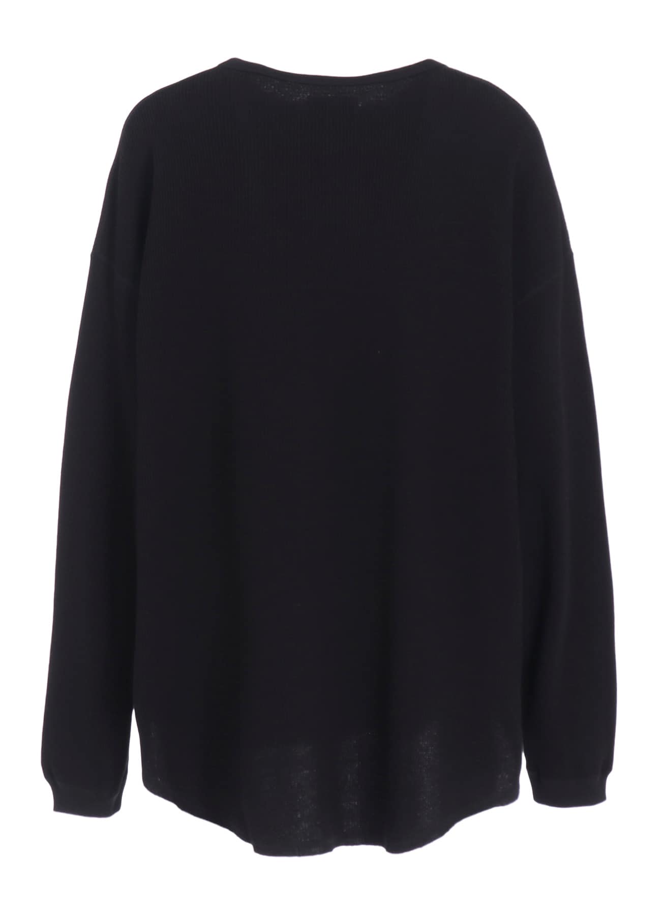 16/THERMAL WAFFLE GUSSET OVERSIZED T-SHIRT