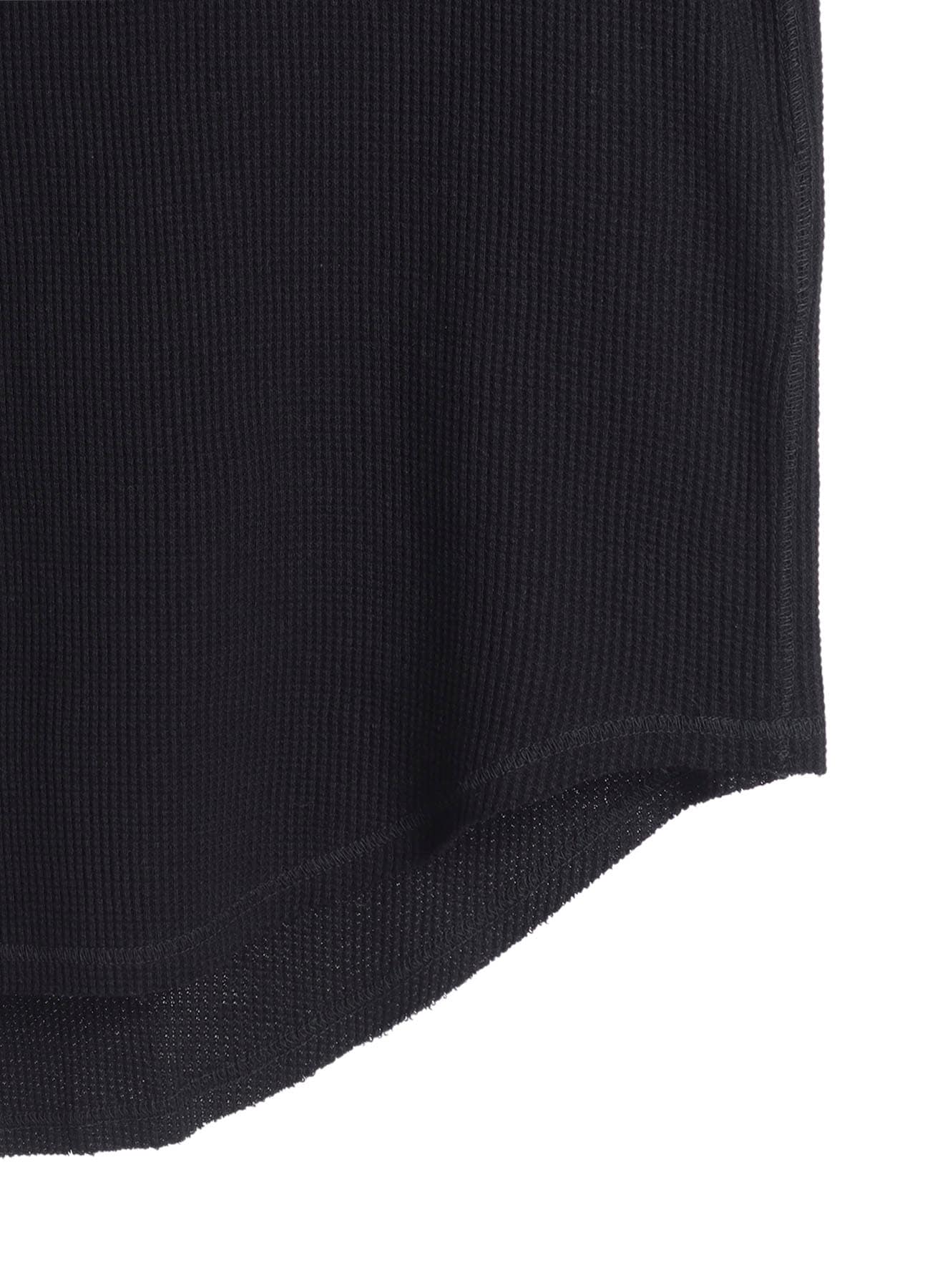 16/THERMAL WAFFLE GUSSET OVERSIZED T-SHIRT