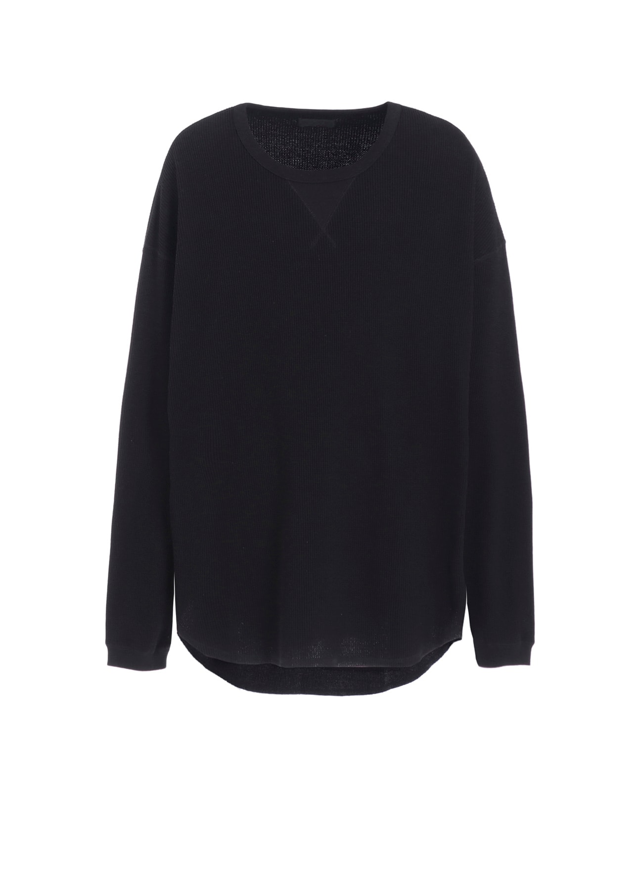 16/THERMAL WAFFLE GUSSET OVERSIZED T-SHIRT