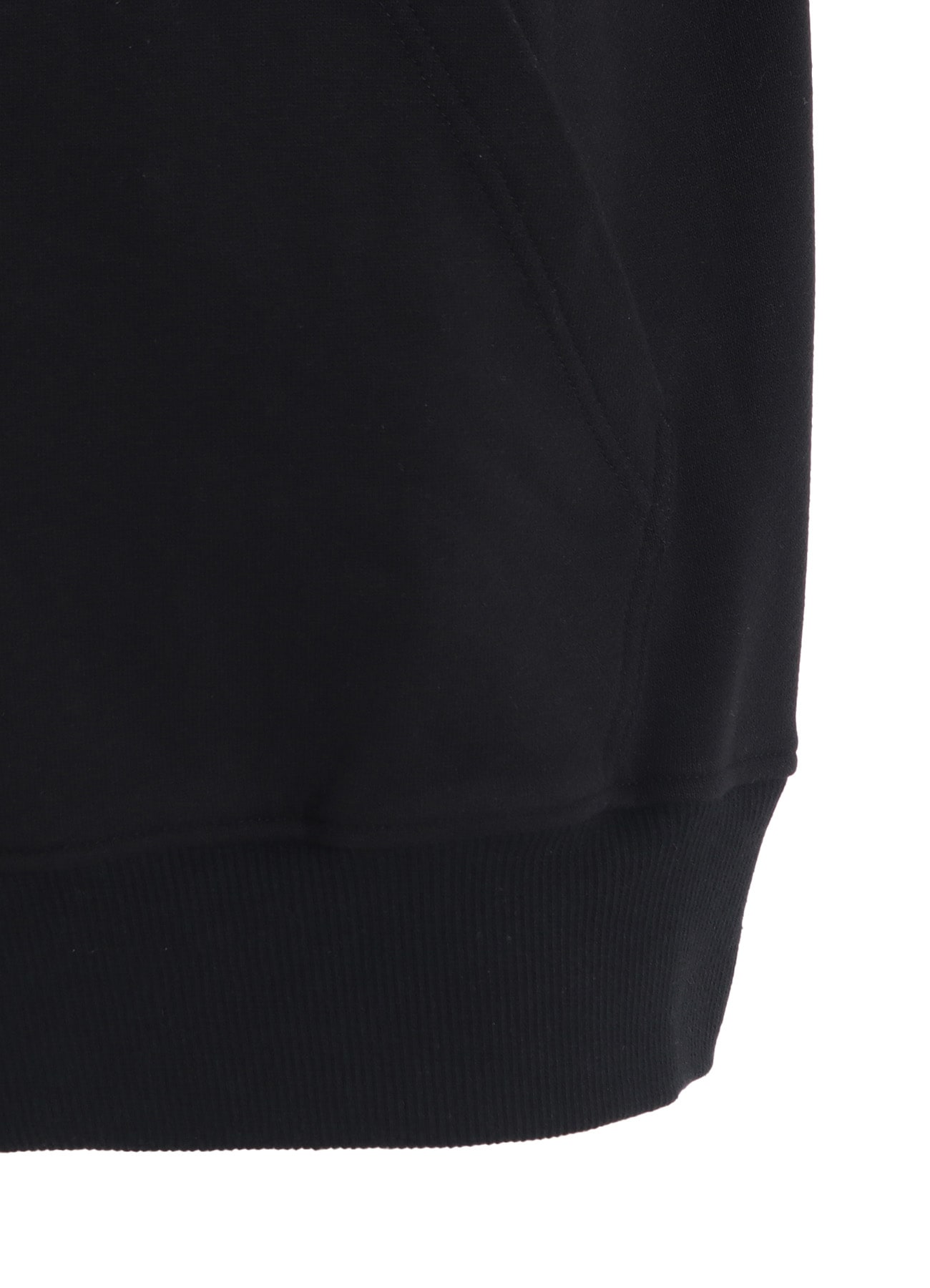 FRENCH TERRY FLOWER EMBROIDERY ZIP-UP HOODIE