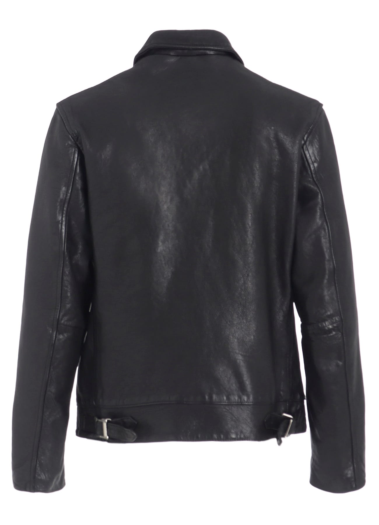WASHED SHEEP LEATHER CLASSIC SINGLE-BREASTED JACKET