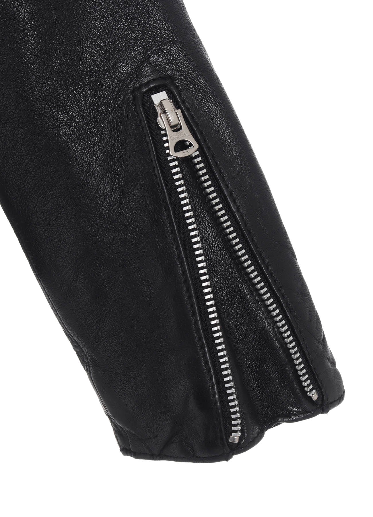 WASHED SHEEP LEATHER CLASSIC SINGLE-BREASTED JACKET