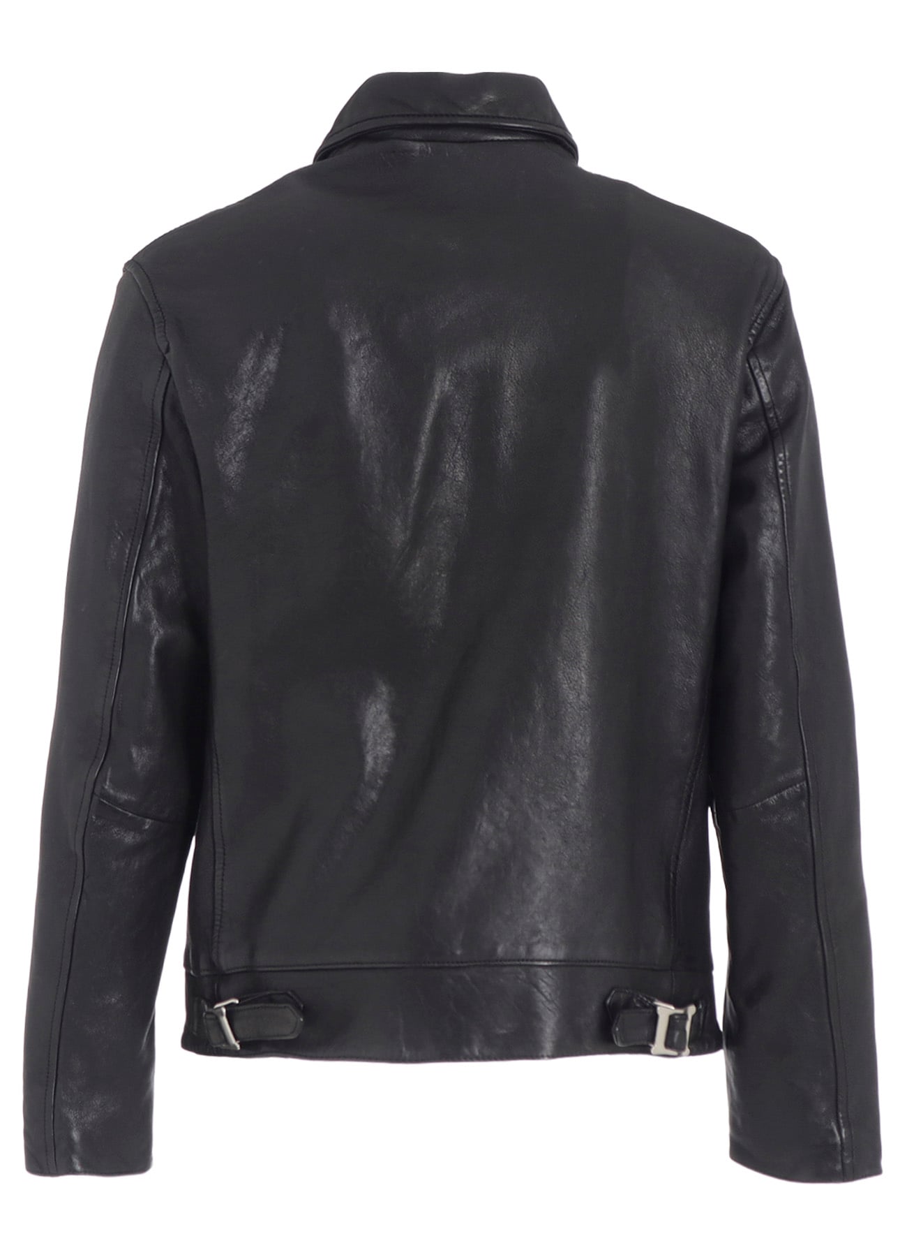 WASHED SHEEP LEATHER CLASSIC SINGLE-BREASTED JACKET