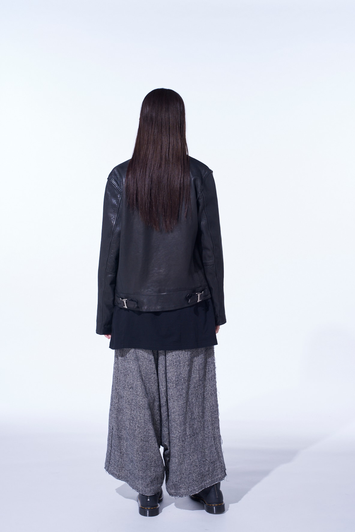 WASHED SHEEP LEATHER CLASSIC SINGLE-BREASTED JACKET