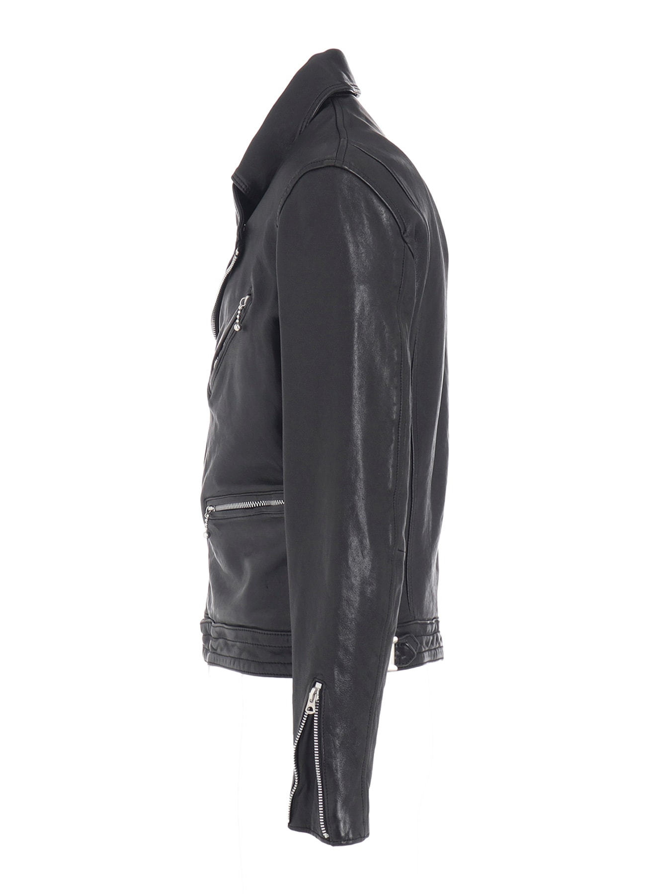 WASHED SHEEP LEATHER CLASSIC DOUBLE RIDERS JACKET