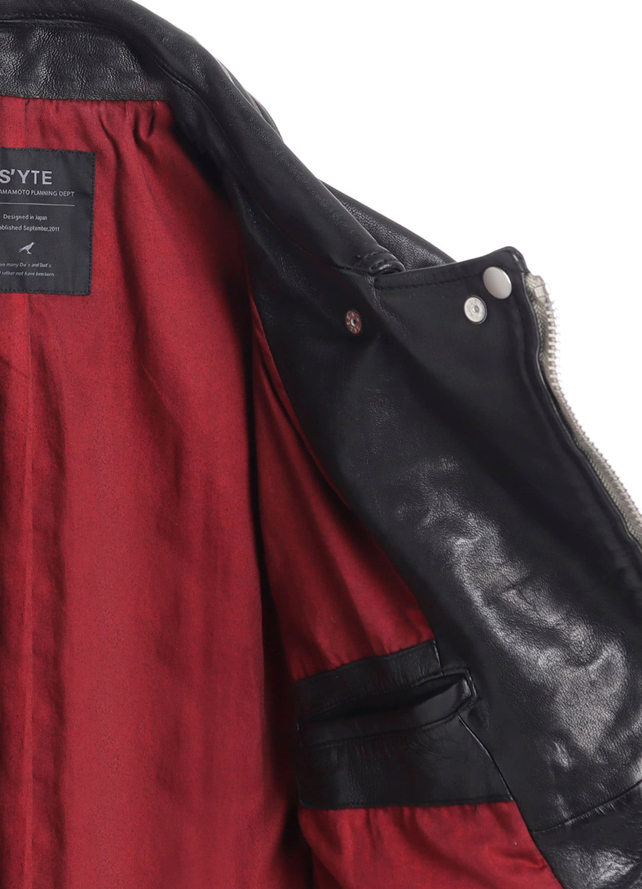 WASHED SHEEP LEATHER CLASSIC DOUBLE RIDERS JACKET