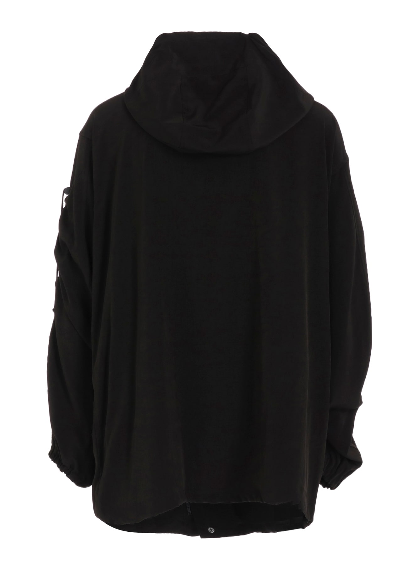 CREPE de CHINE SHIRRING MOUNTAIN PARKA