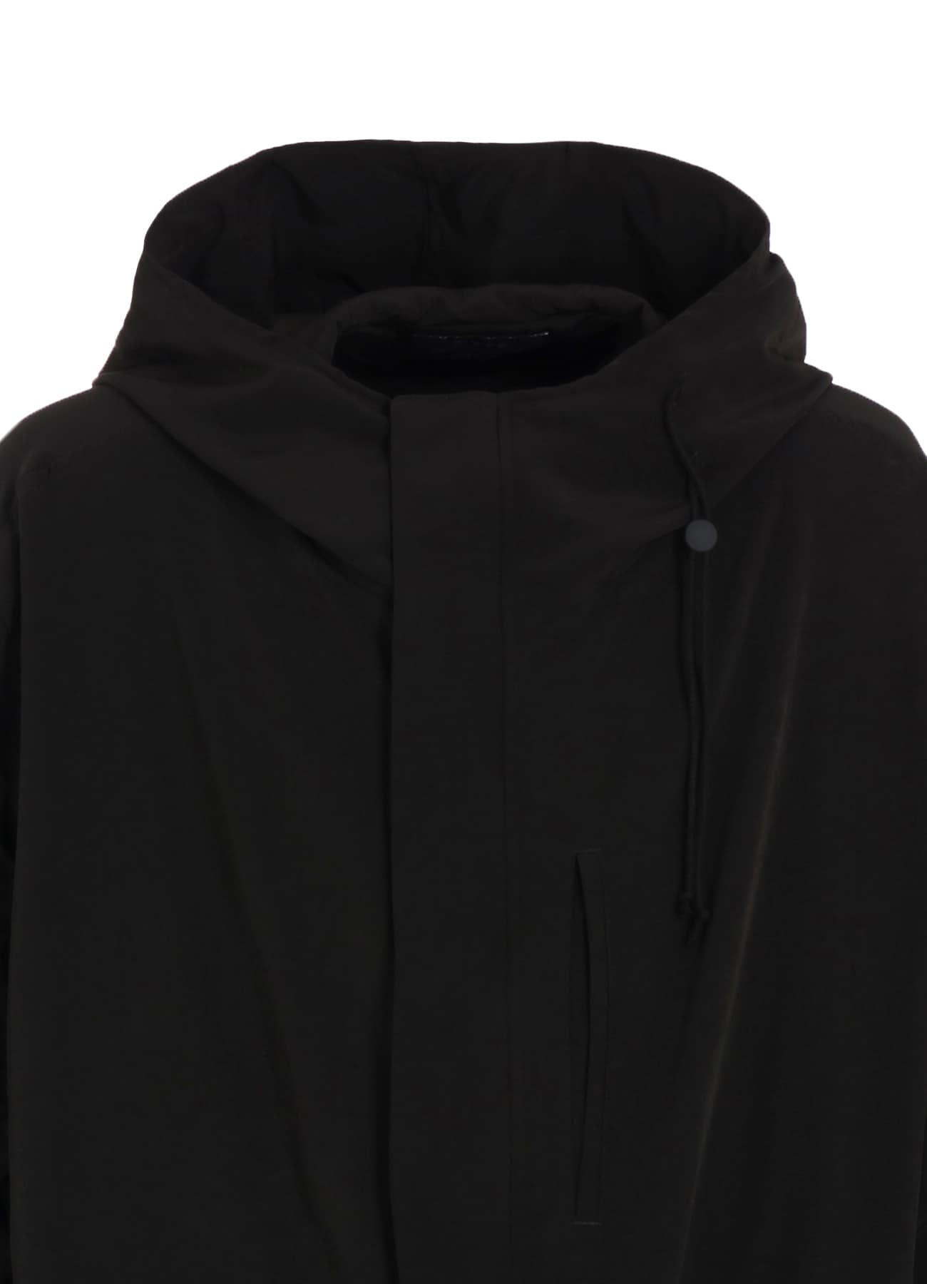 CREPE de CHINE SHIRRING MOUNTAIN PARKA