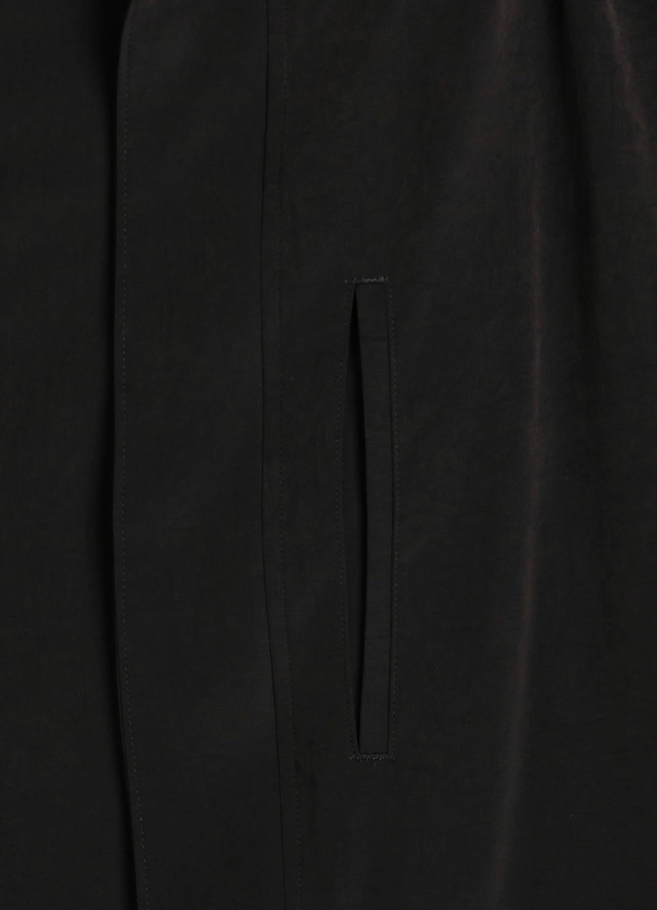 CREPE de CHINE SHIRRING MOUNTAIN PARKA
