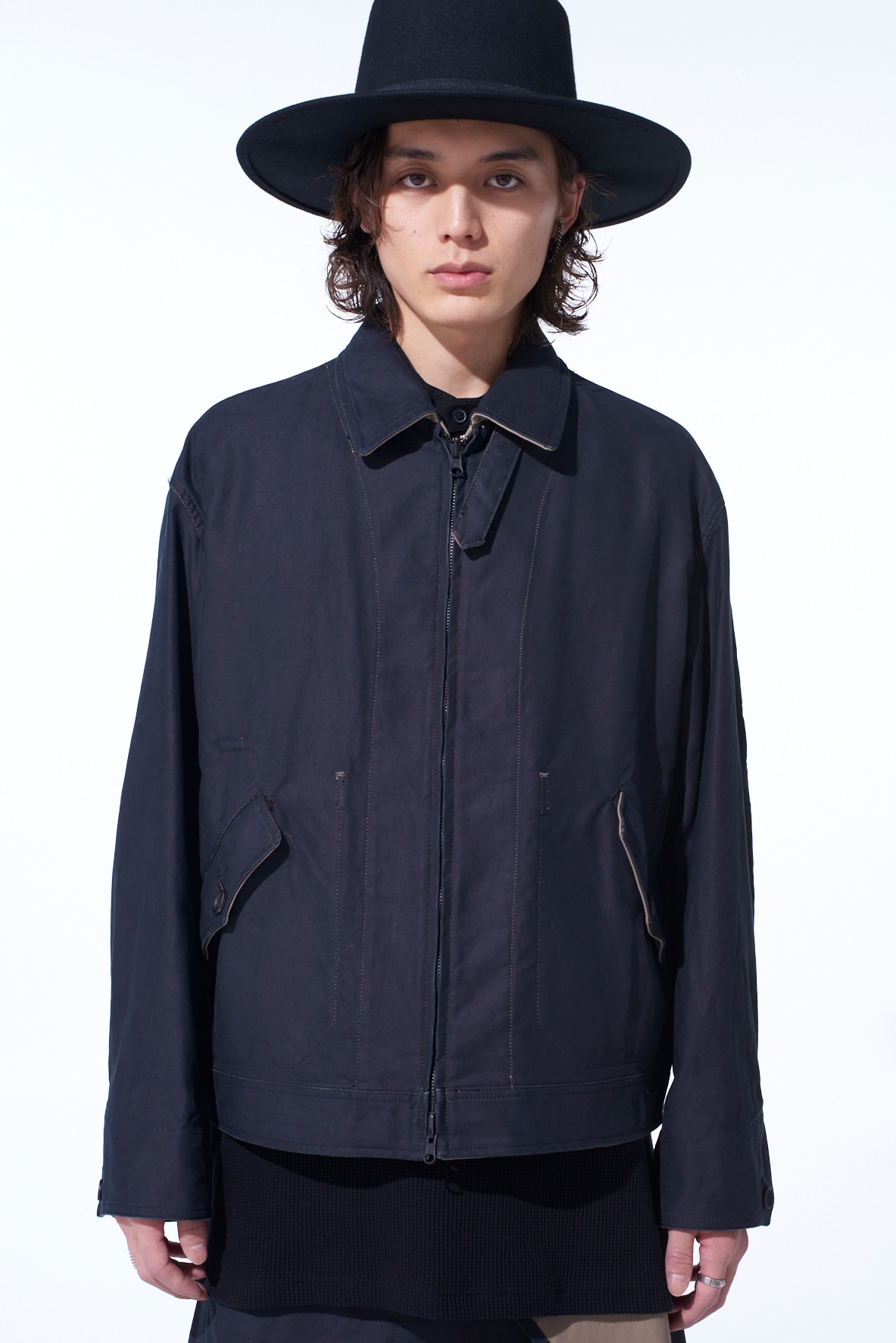 MOLESKIN REVERSIBLE SWING TOP JACKET