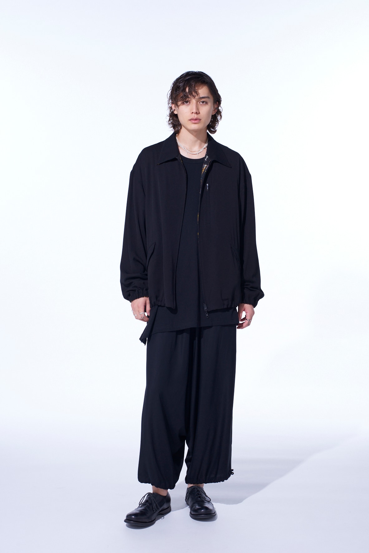 YELLOW INKGLEN REVERSIBLE BLOUSON