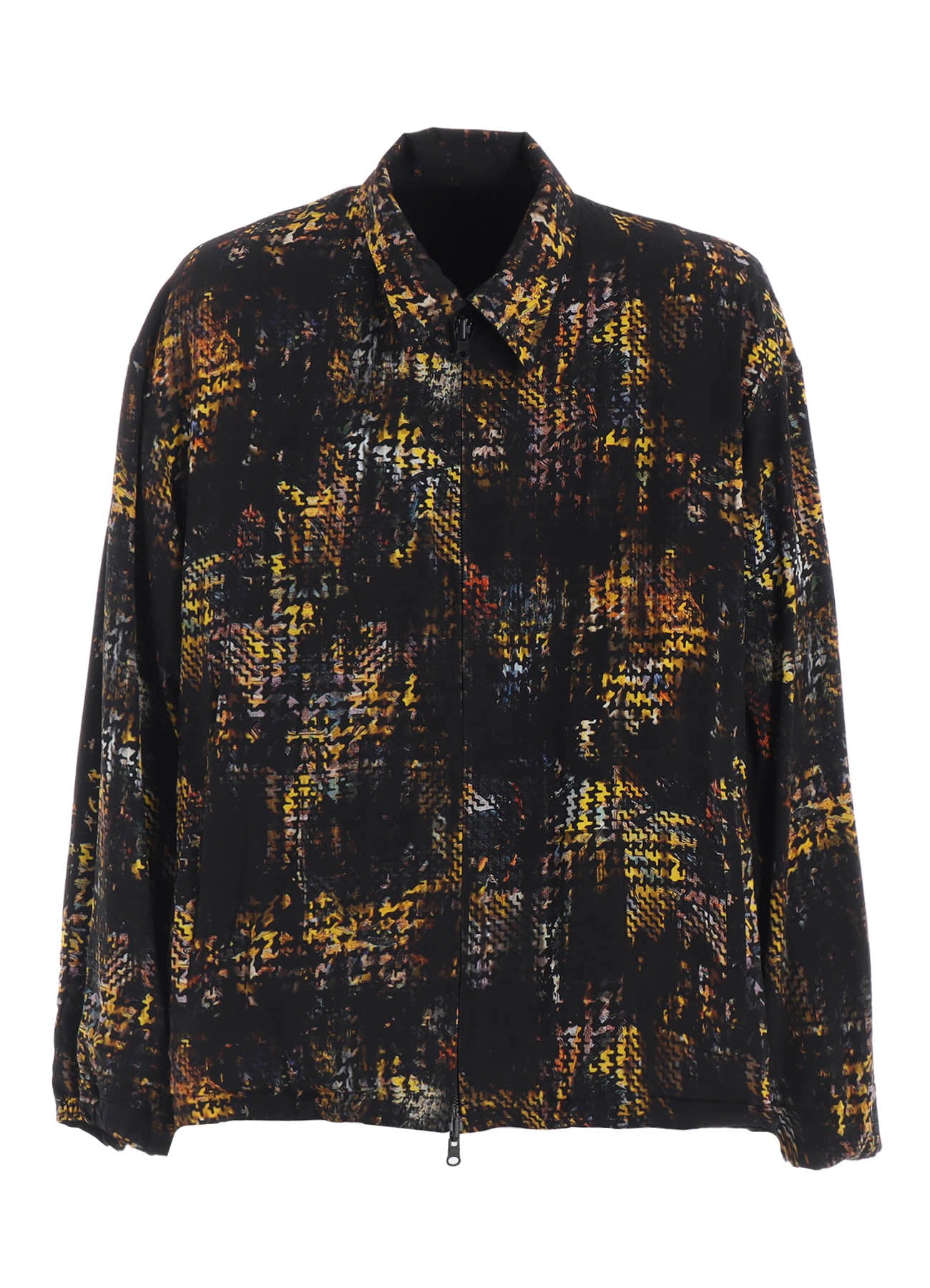 YELLOW INKGLEN REVERSIBLE BLOUSON