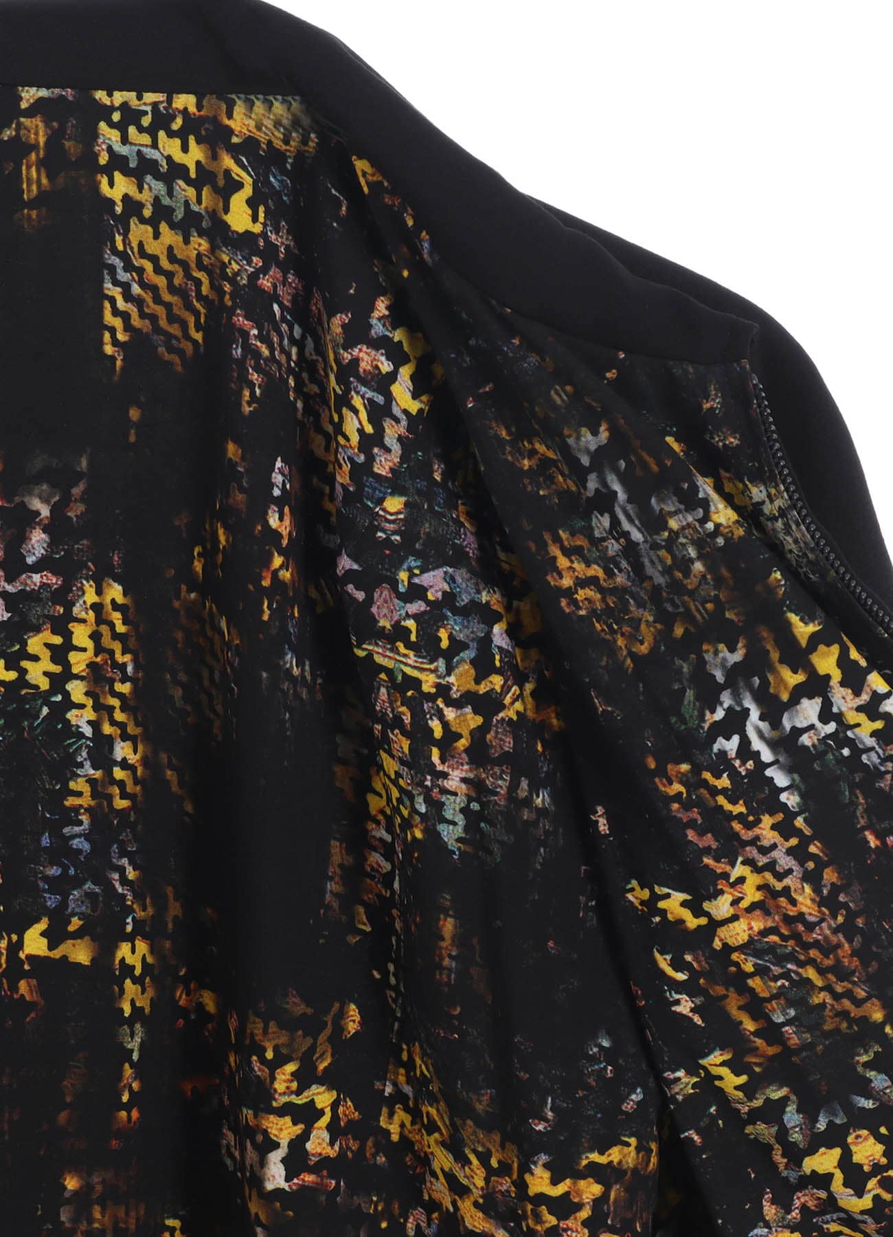 YELLOW INKGLEN REVERSIBLE BLOUSON