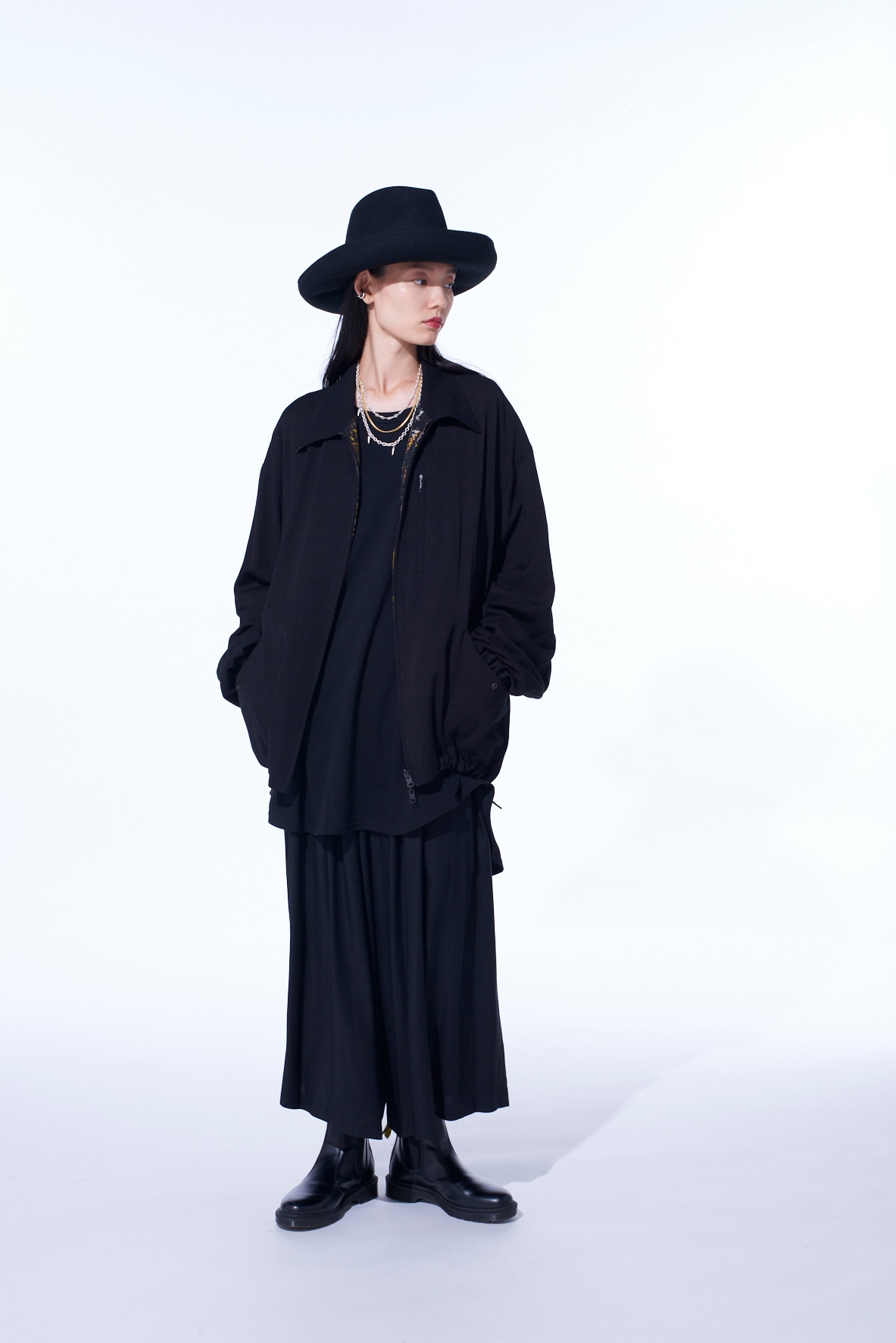 YELLOW INKGLEN REVERSIBLE BLOUSON