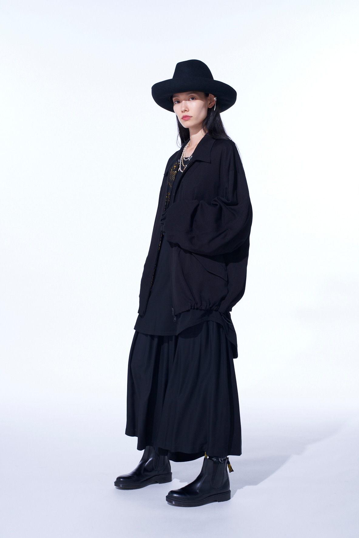 YELLOW INKGLEN REVERSIBLE BLOUSON