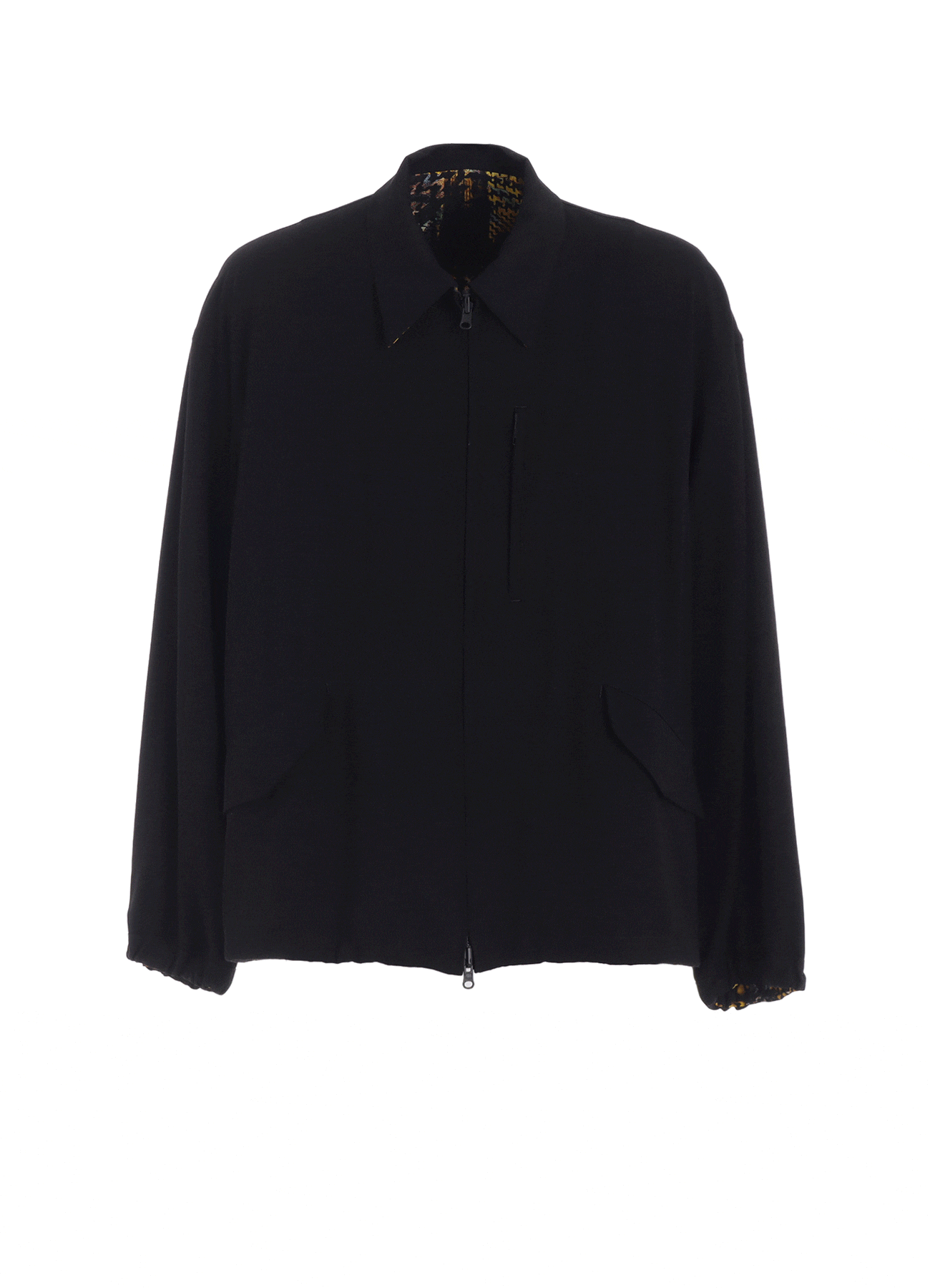 YELLOW INKGLEN REVERSIBLE BLOUSON