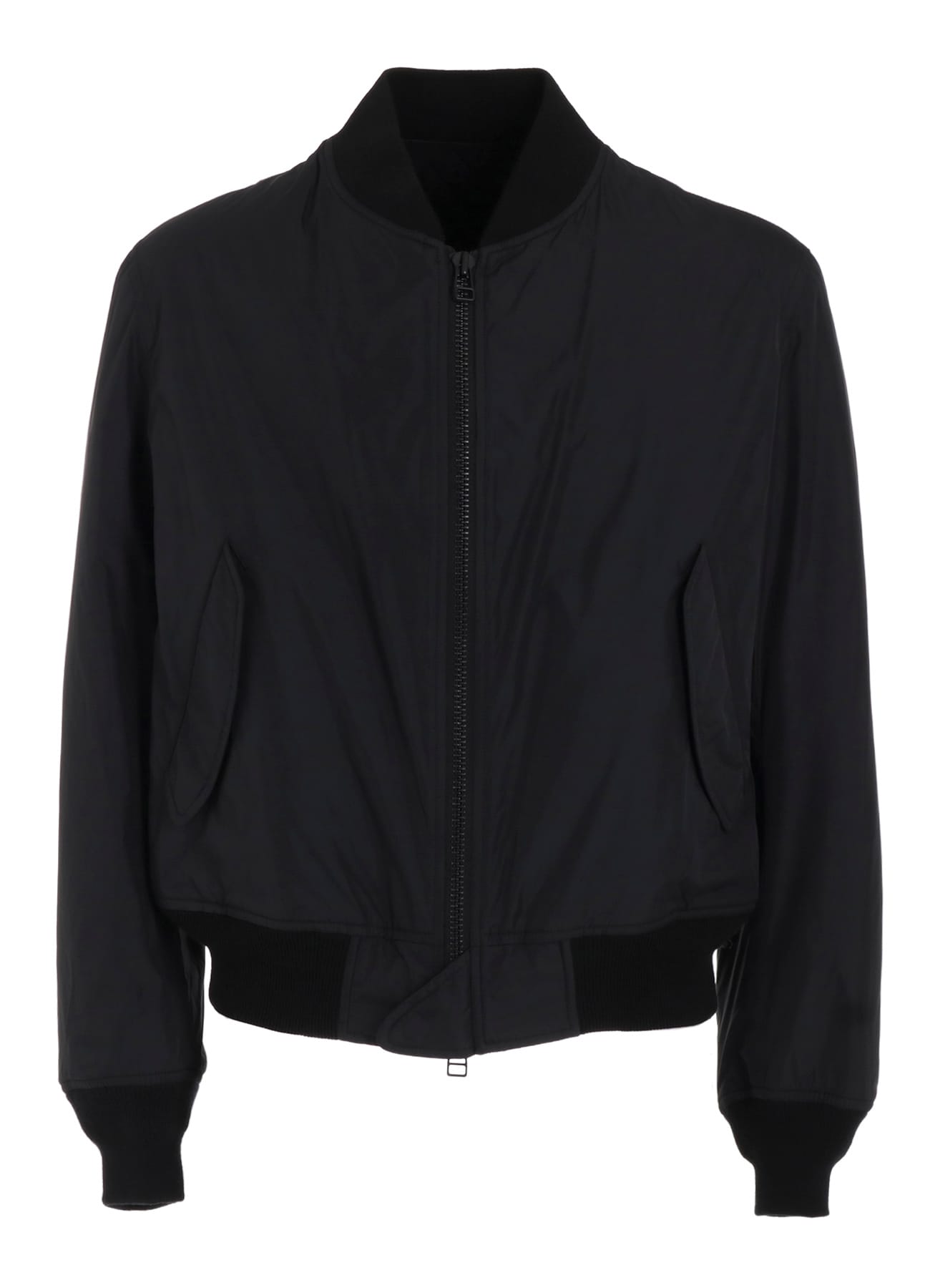 NYLON TWILL REVERSIBLE BOMBER JACKET
