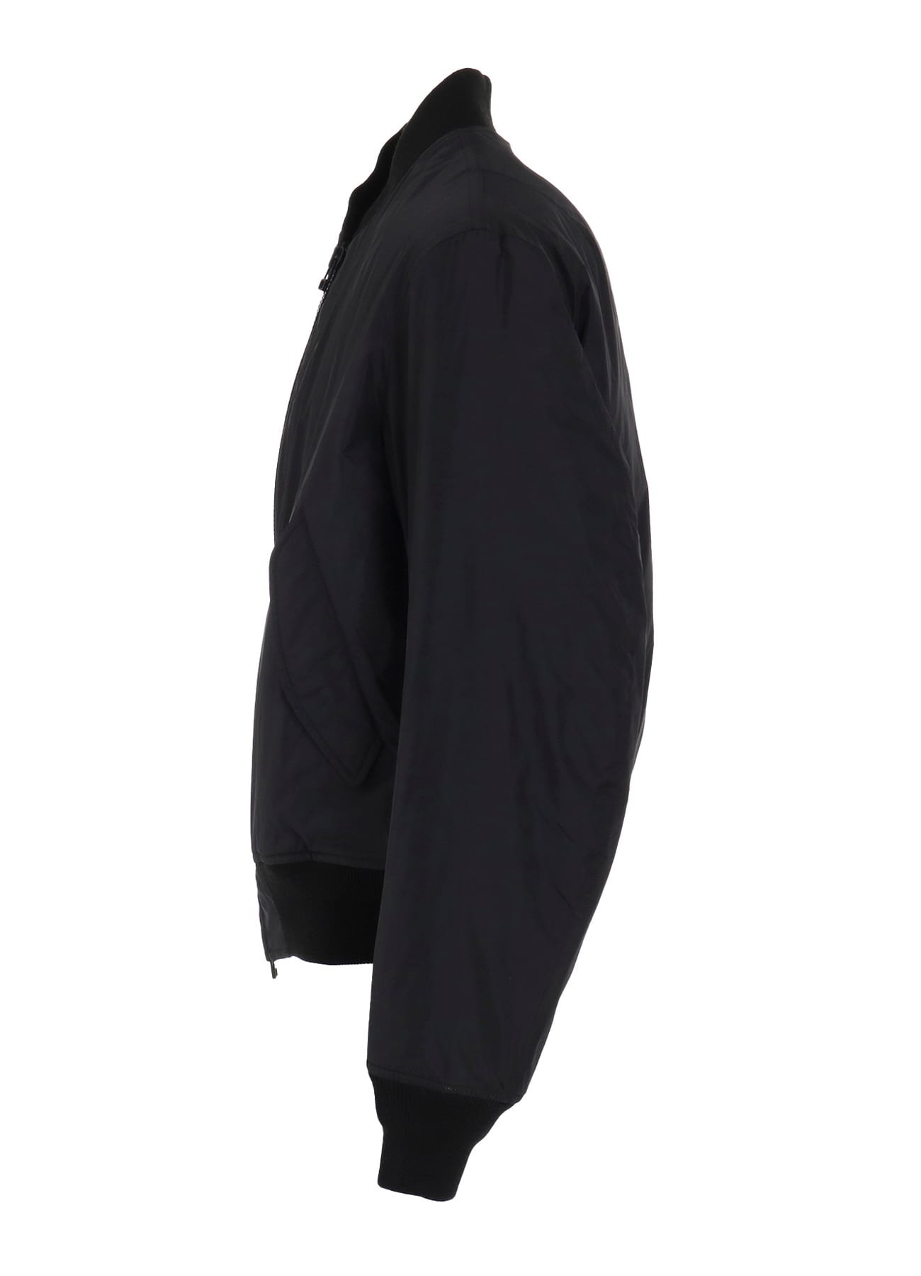 NYLON TWILL REVERSIBLE BOMBER JACKET